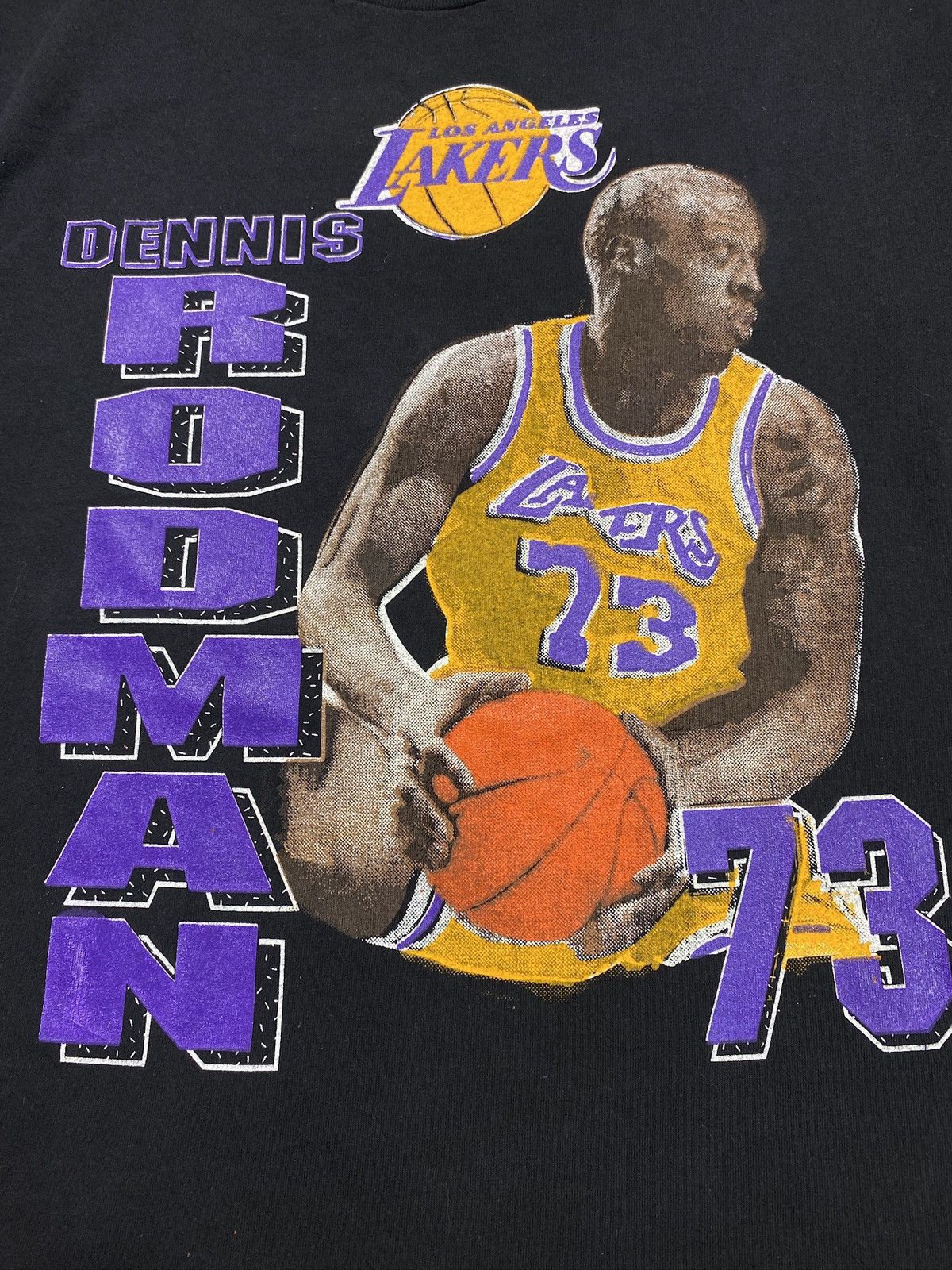 NBA Dennis Rodman basketball NBA Lakers LA LOS Angeles y2k 90s Size US L / EU 52-54 / 3 - 3 Thumbnail
