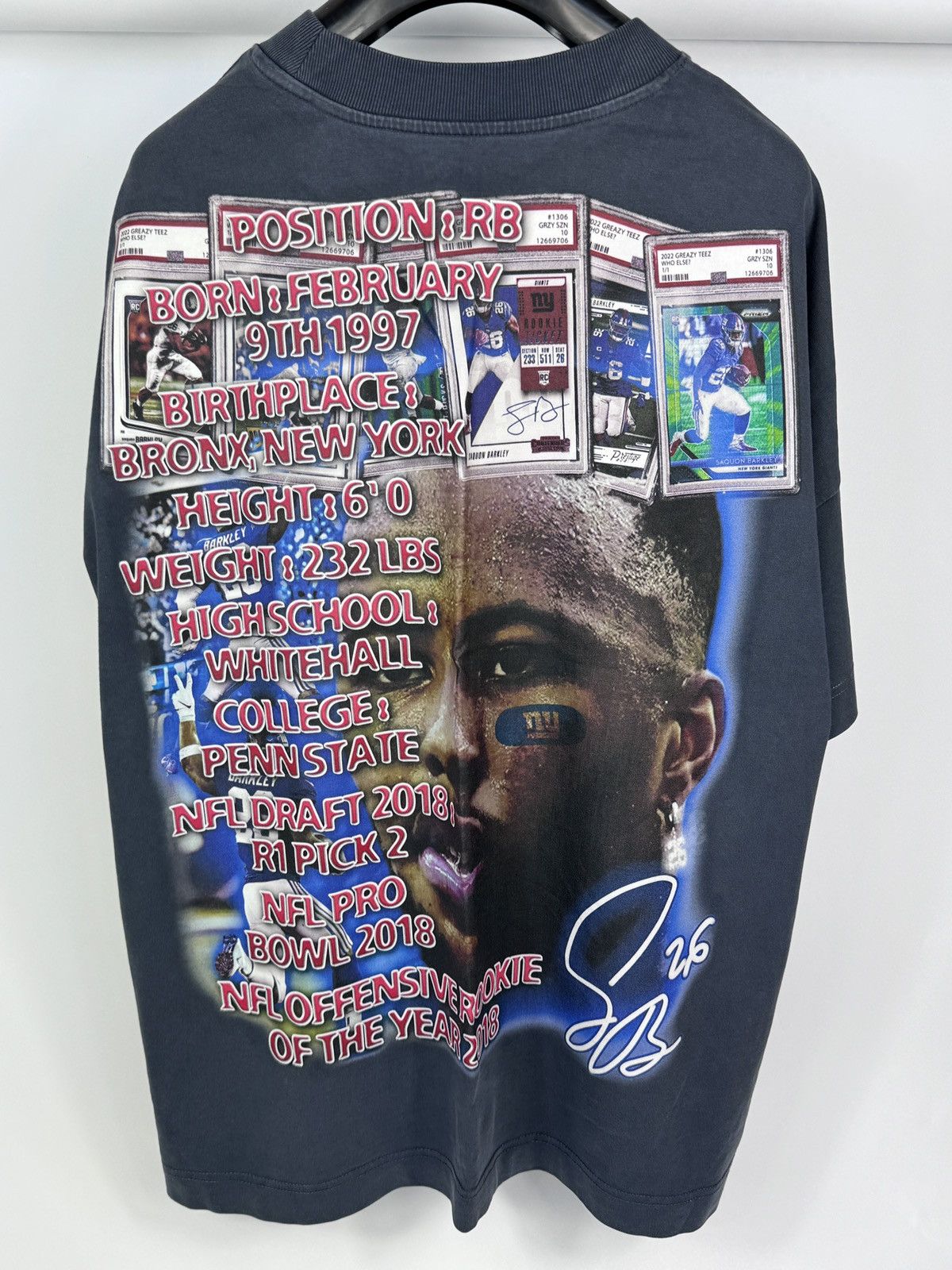 Other CRAZY TEES BARKLEY PRINT T-SHIRT Size US XXL / EU 58 / 5 - 2 Thumbnail