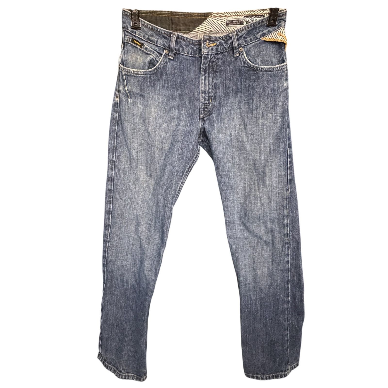 Volcom Vtg Genuine Volcom Mens 32x32 Boardwear Jeans Straight Leg Size US 32 / EU 48 - 3 Thumbnail