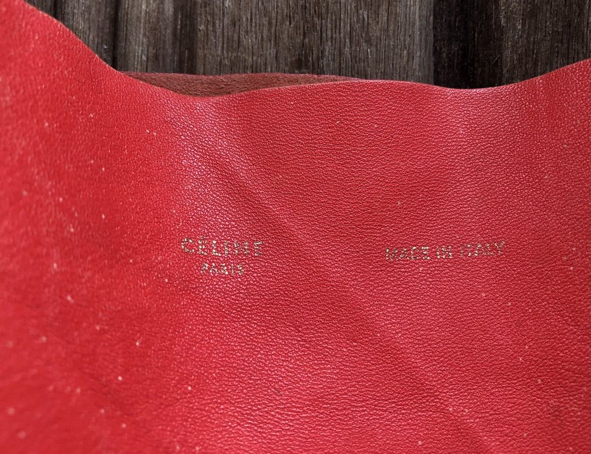 Celine Authentic Celine Horizontal Cabas Leather Tote Size ONE SIZE - 5 Thumbnail