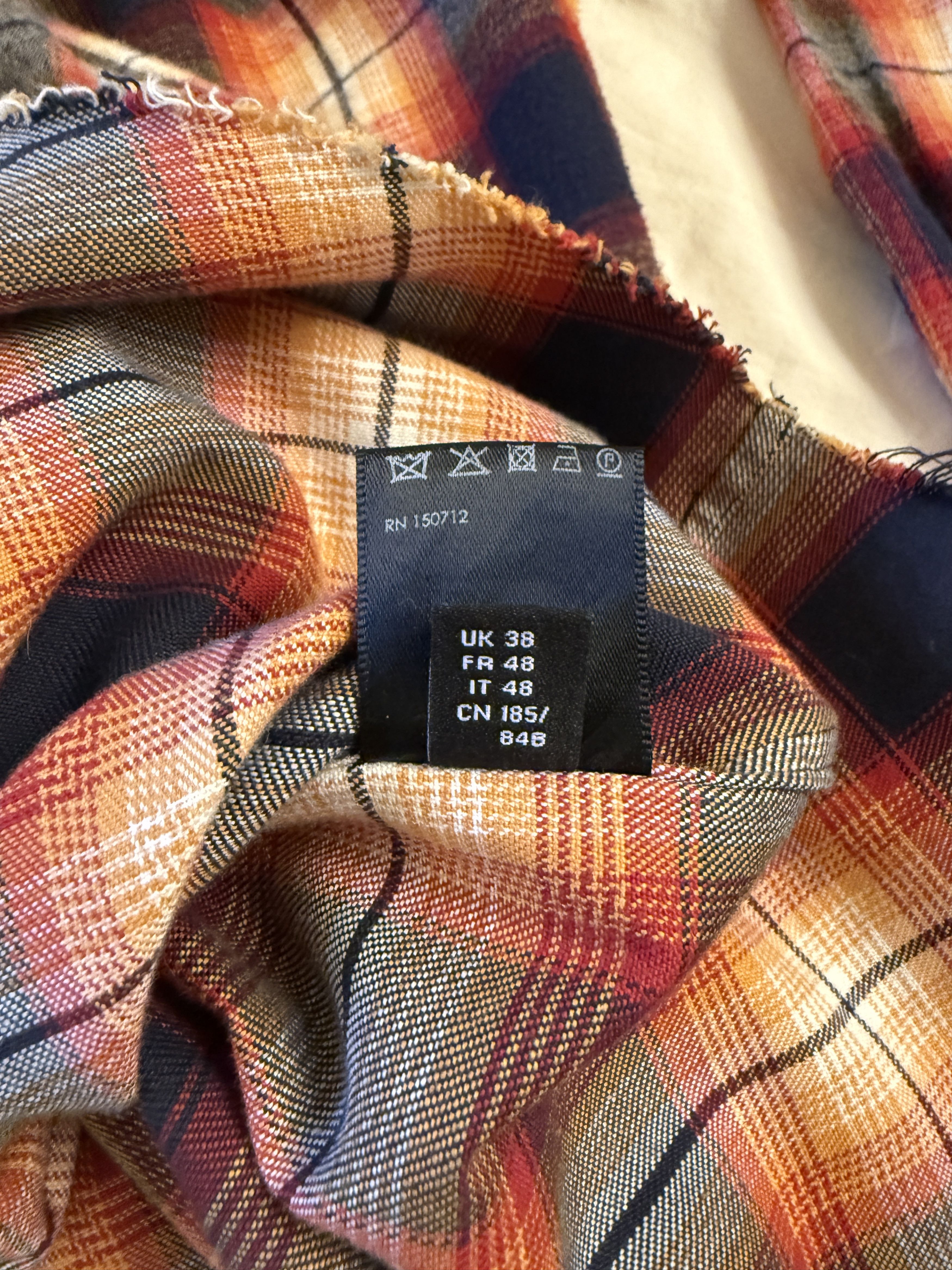 Amiri Amiri Core Leather Logo Flannel Size US M / EU 48-50 / 2 - 11 Thumbnail