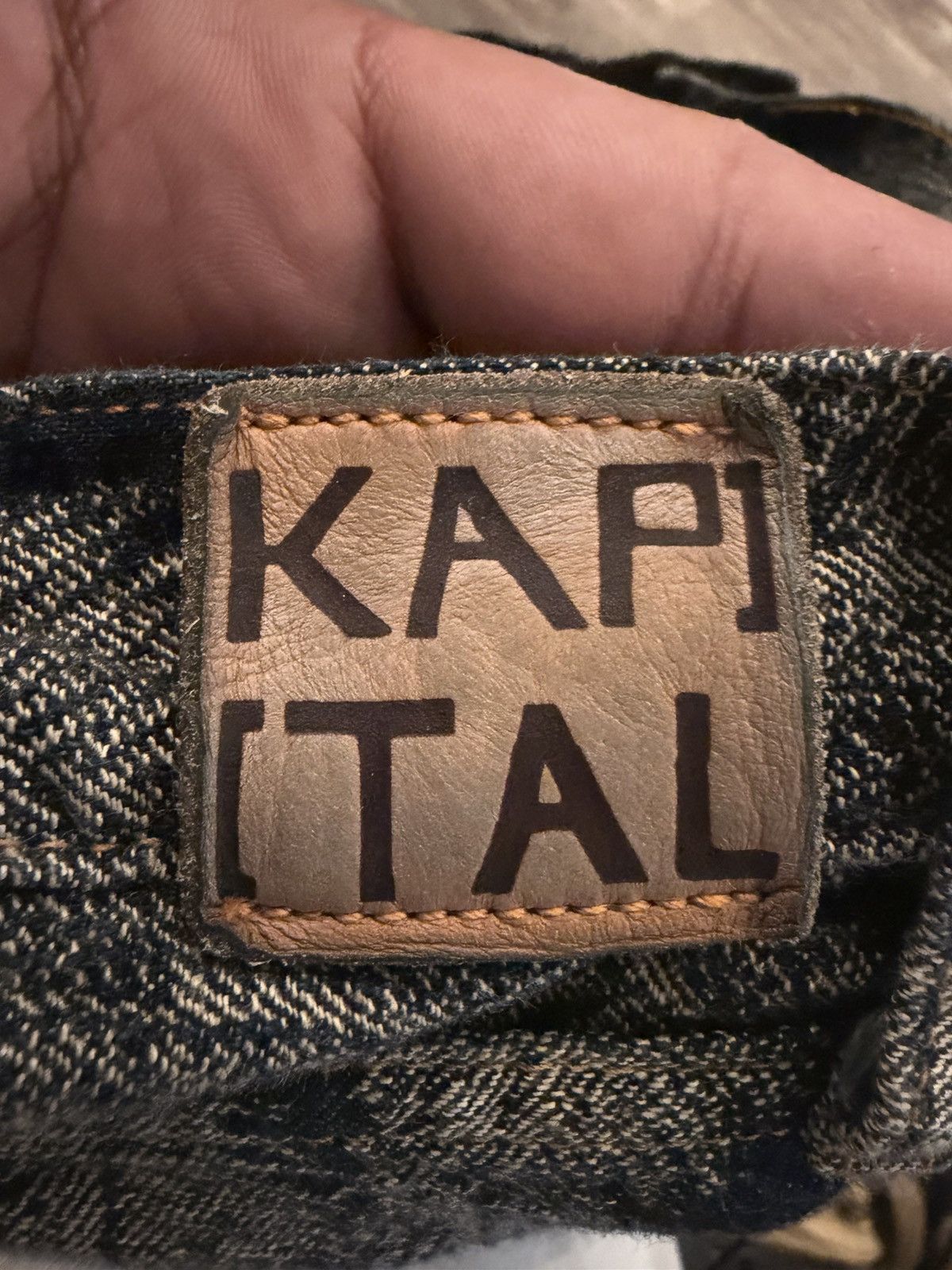 Kapital Kapital Feather Denim Shorts Size US 36 / EU 52 - 3 Thumbnail