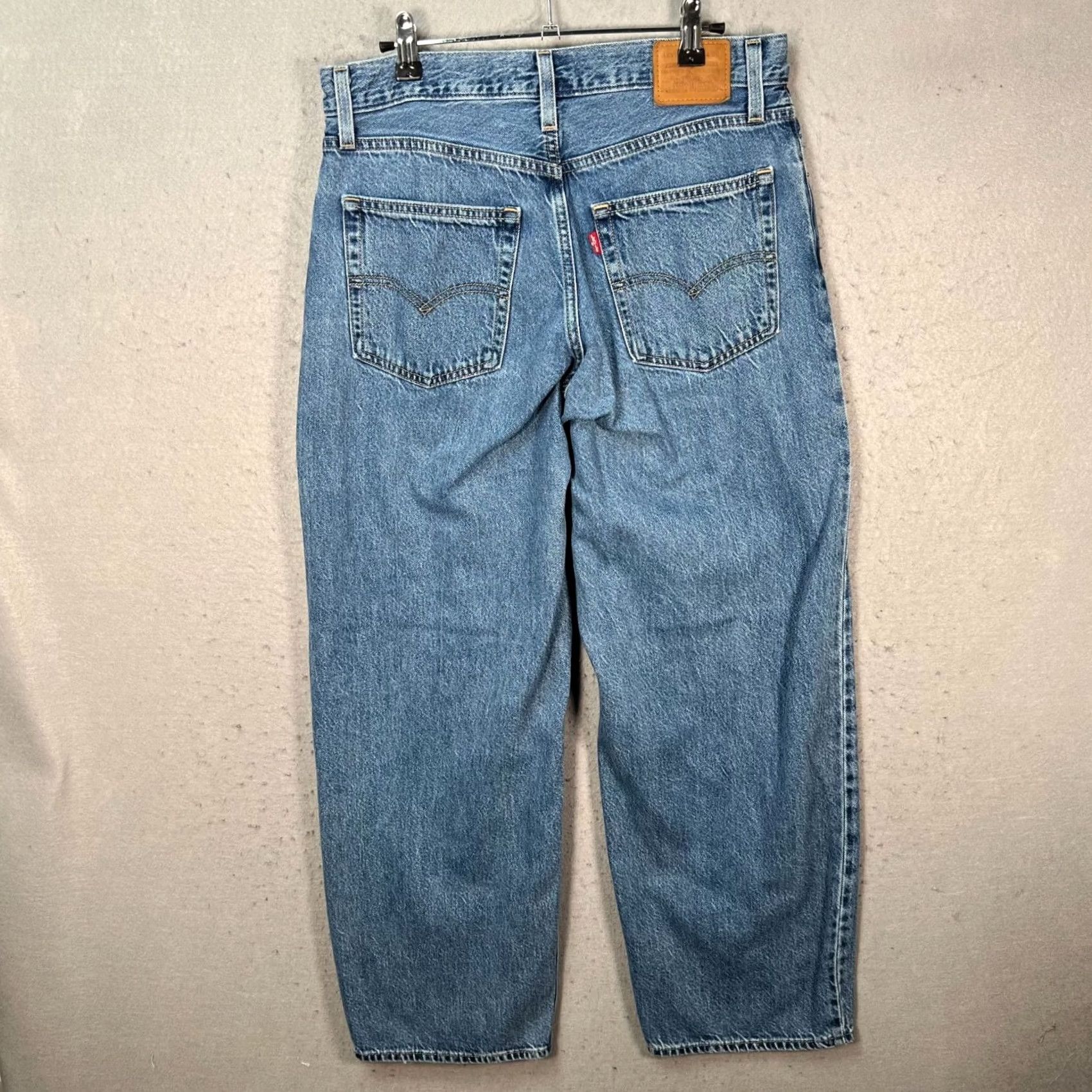 Levi's Levis Jeans Womens Size 28 x 30 Blue Denim Baggy Dad High Rise Relaxed Fit Size 28" / US 6 / IT 42 - 2 Thumbnail