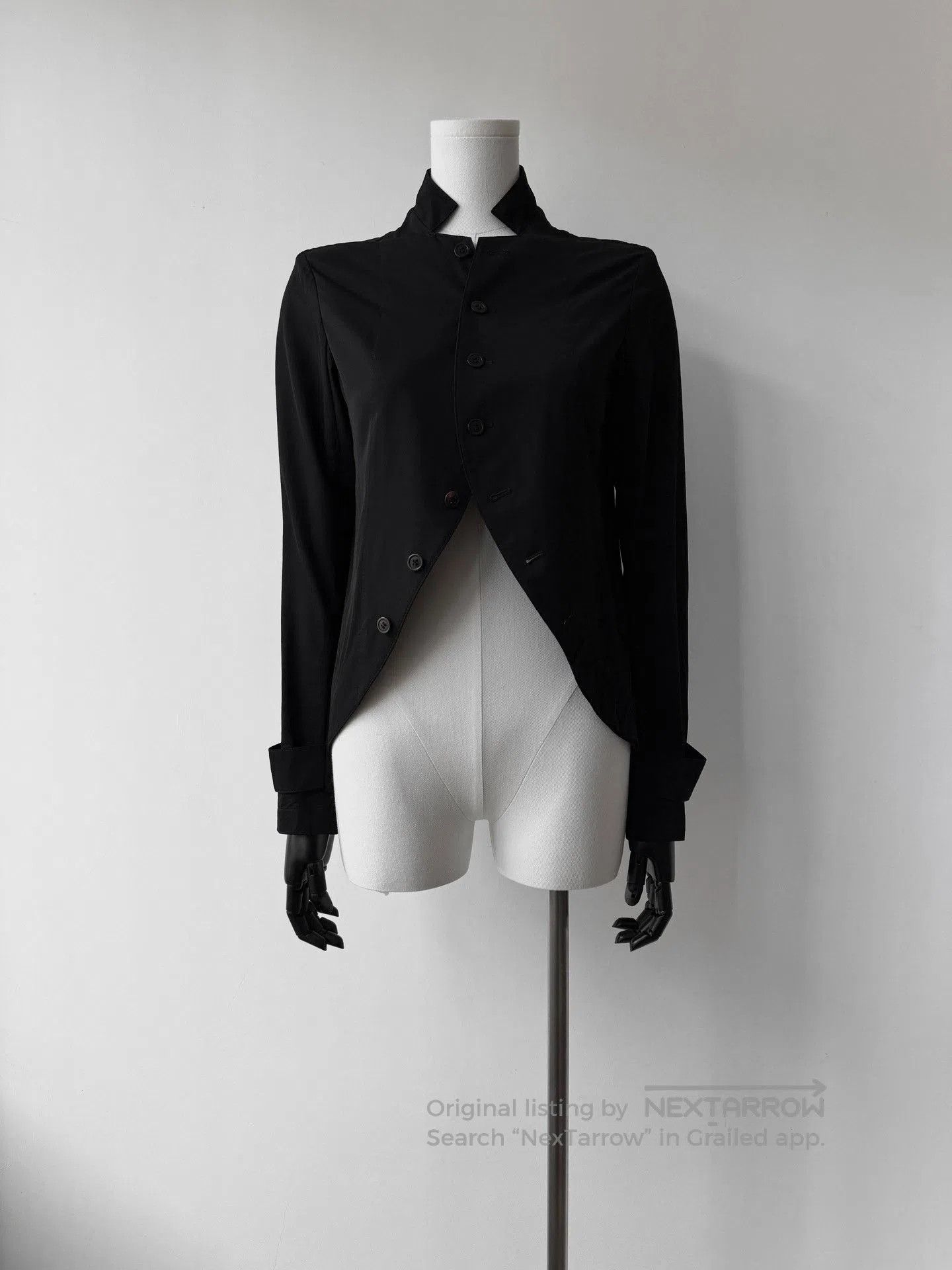 Yohji Yamamoto Yohji Yamamoto Y's 05SS Stand Collar Jacket. Size S / US 4 / IT 40 - 2 Thumbnail
