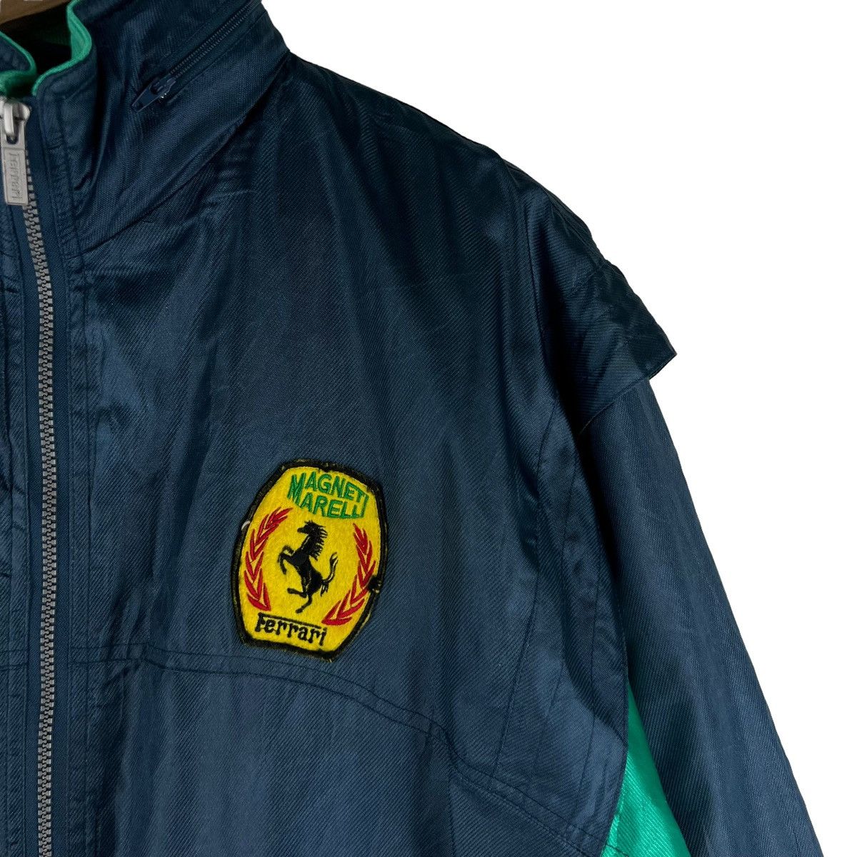 Japanese Brand 🔥VINTAGE BOMBER JACKET FERRARI RACING BIG LOGO DESIGN Size US M / EU 48-50 / 2 - 3 Thumbnail