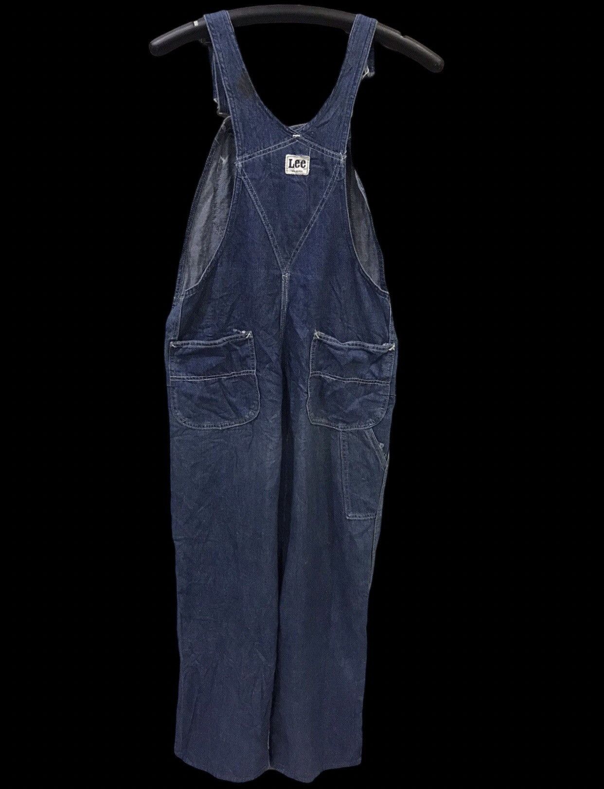 Lee × Vintage Ultra Rare Vintage 70s Lee Denim Overall Made in USA Size US 32 / EU 48 - 2 Thumbnail