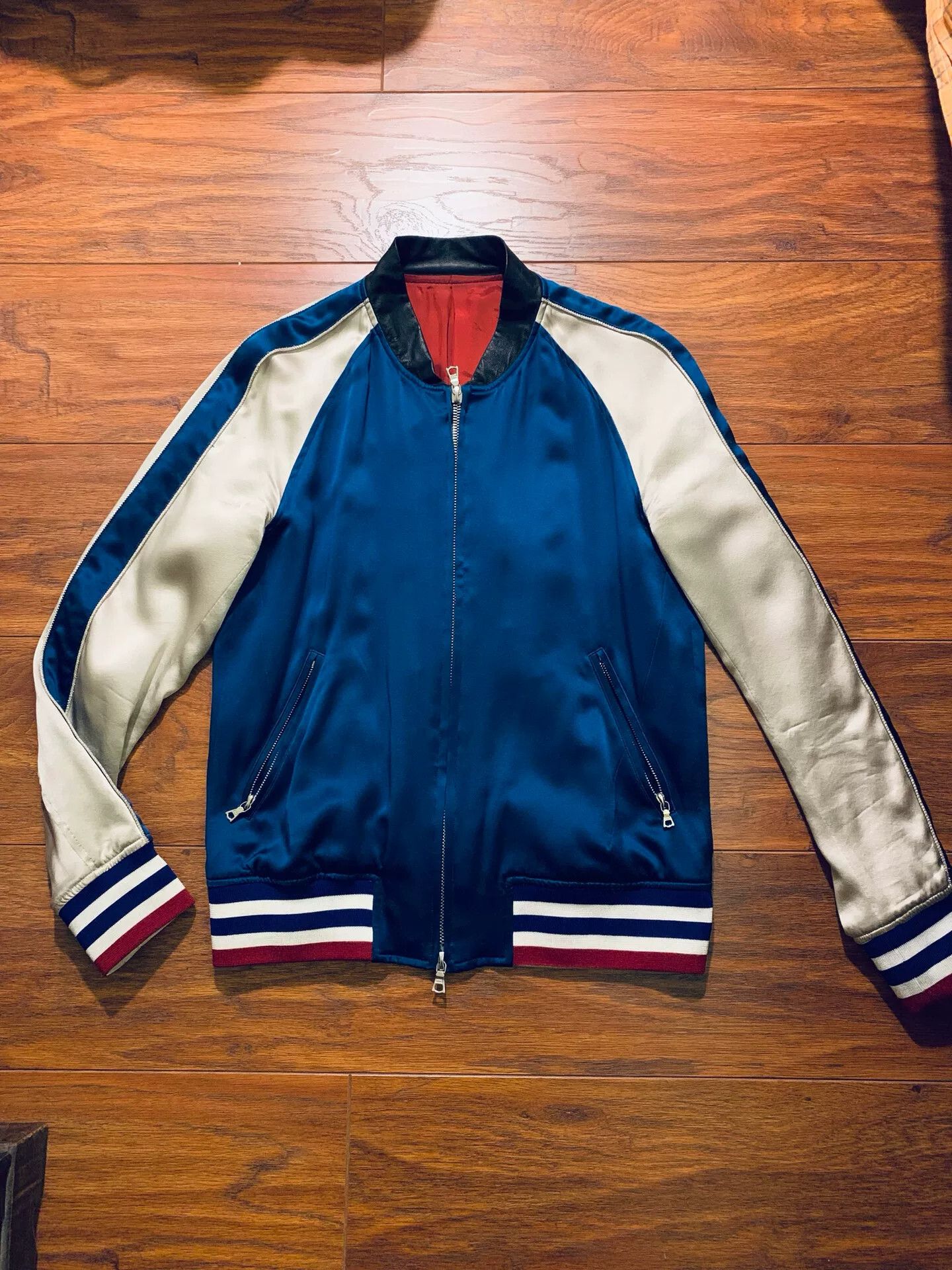 Isamu Katayama Backlash Backlash Silk Embroidered Souvenir Jacket Size US M / EU 48-50 / 2 - 1 Thumbnail