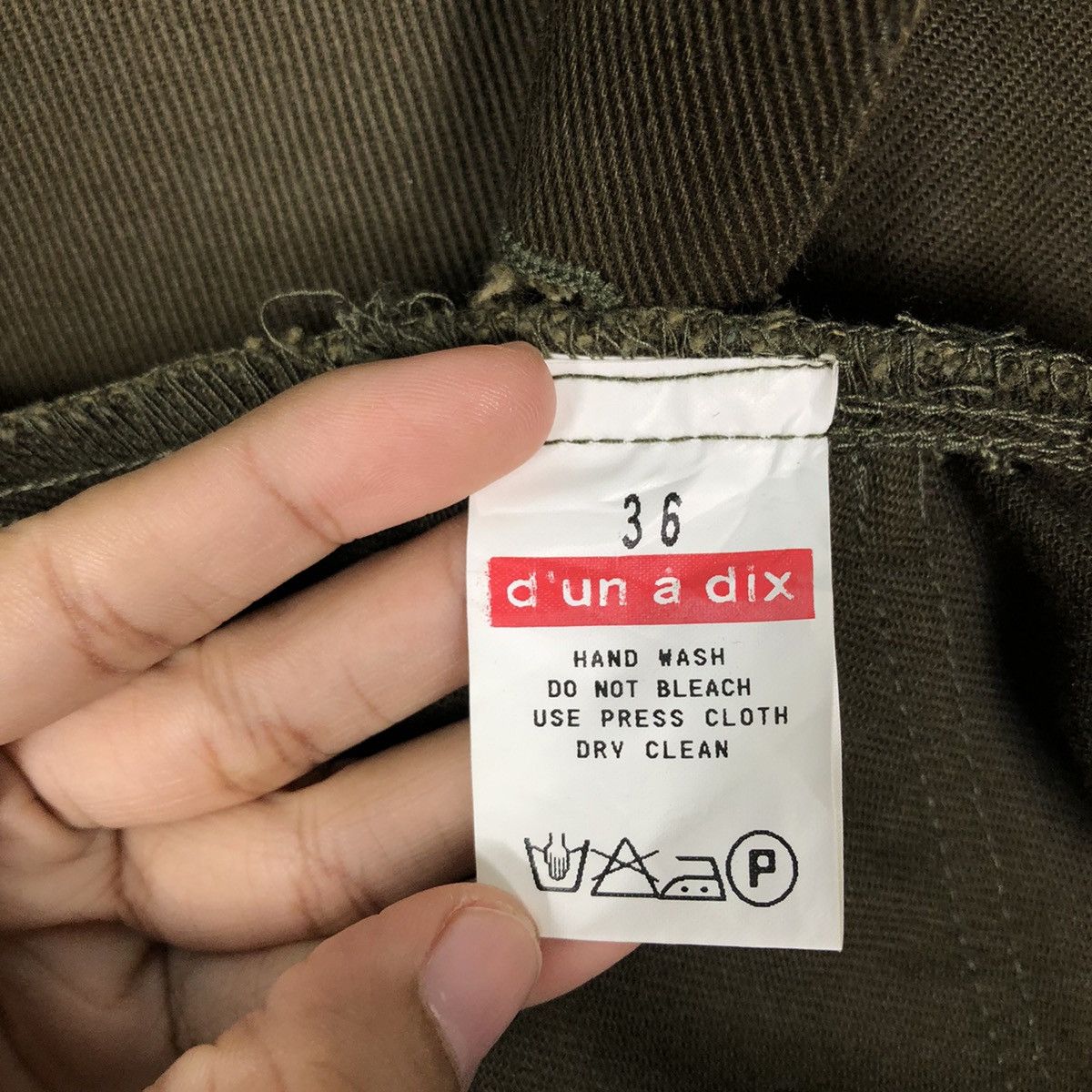 Hysteric Glamour 🔥Military Design Jacket D’un a dix Japan Made Size US S / EU 44-46 / 1 - 14 Thumbnail