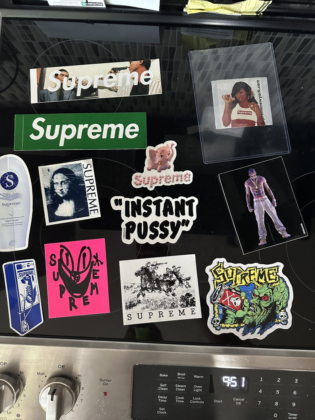 シュプリーム ステッカー 初期 Esther Baxter Sticker シュプリーム ステッカー 初期 Esther Baxter Sticker