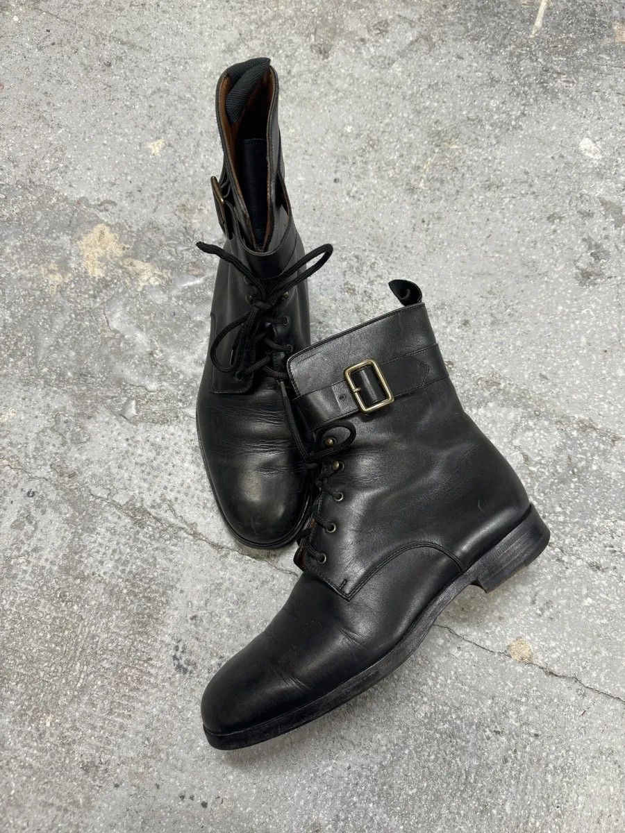 Dolce & Gabbana FW2000 Dolce & Gabbana Black Leather Boots Size US 7.5 / EU 40-41 - 6 Thumbnail