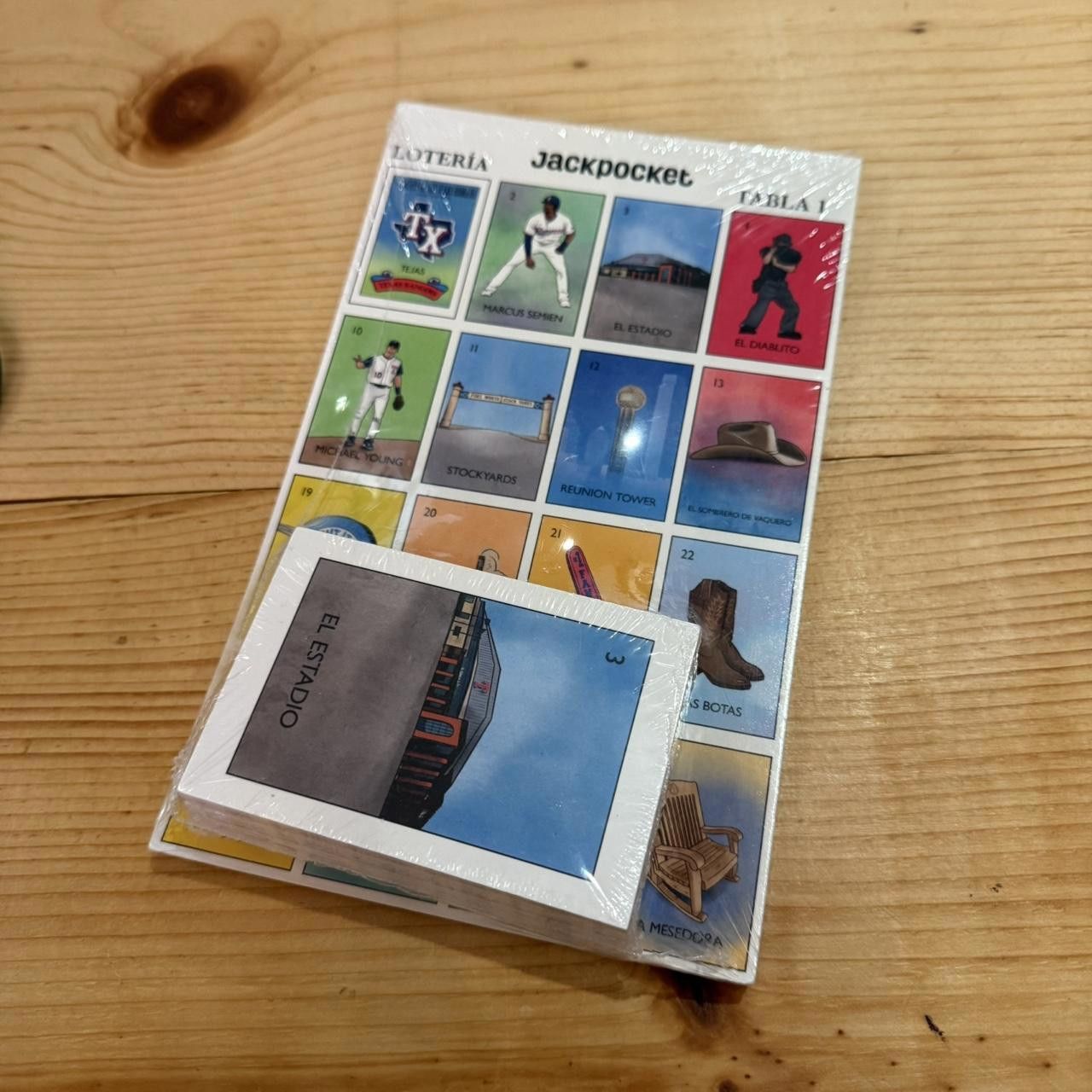 Designer Texas Rangers Loteria Game Size ONE SIZE - 2 Thumbnail
