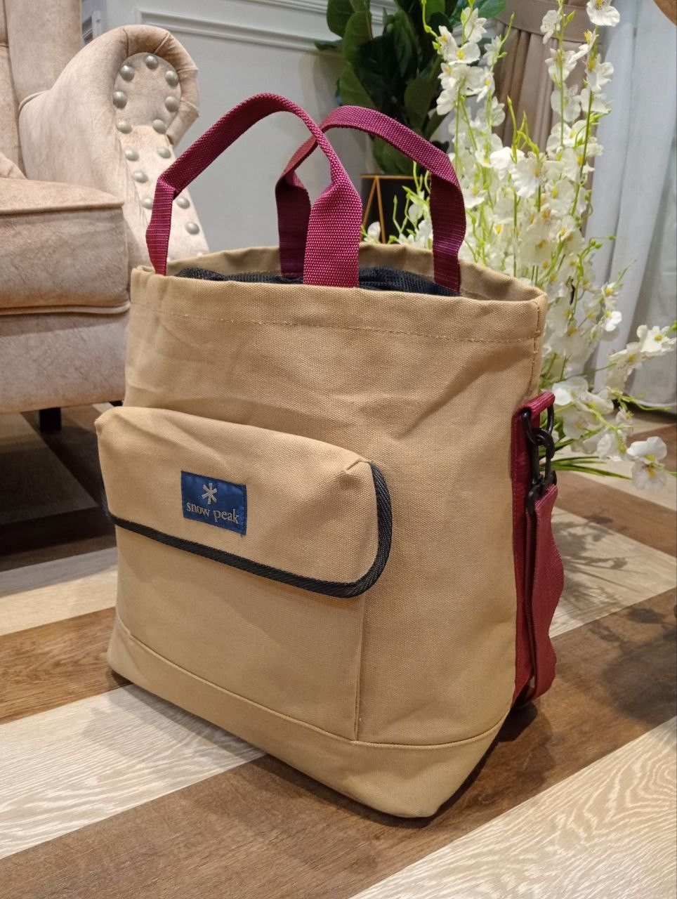 Snow Peak SNOW PEAK 2WAY CANVAS TOTE BAG Size ONE SIZE - 3 Thumbnail