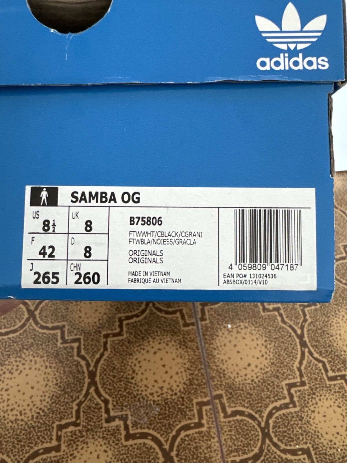 Adidas Adidas Samba with thick laces Size US 8.5 / EU 41-42 - 8 Thumbnail