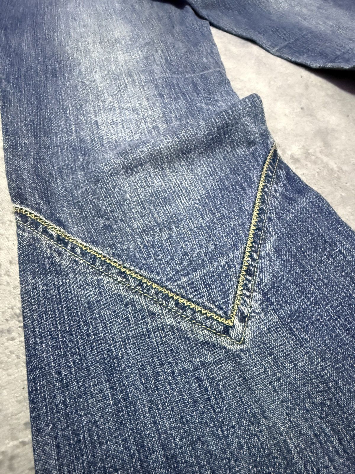 Hysteric Glamour Oririn Japan Panelling Flared Bootcut Jeans Size US 28 / EU 44 - 15 Thumbnail