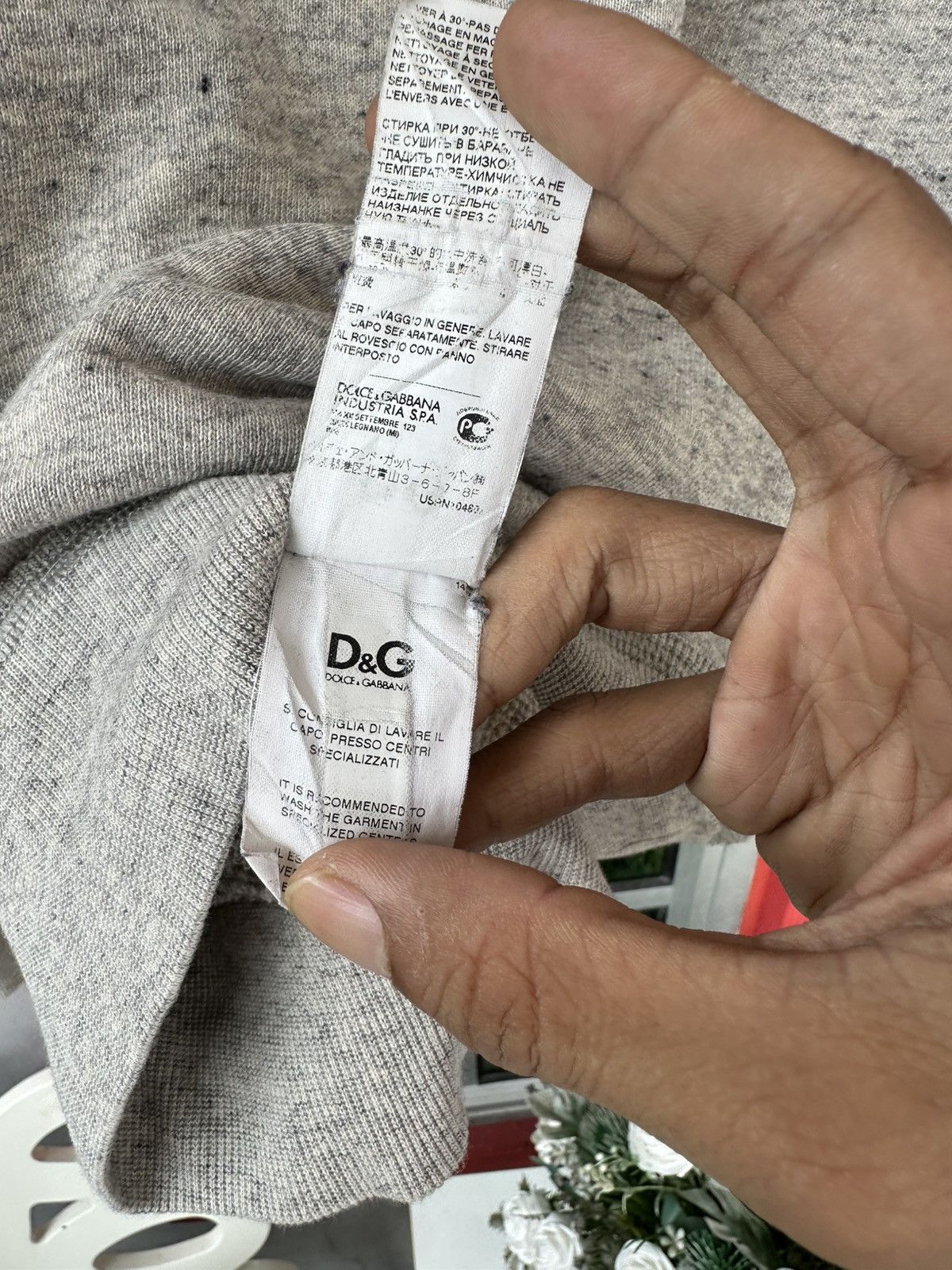 Dolce & Gabbana Dolce & Gabbana Blank Elbowpatch Crewneck Size US S / EU 44-46 / 1 - 12 Thumbnail