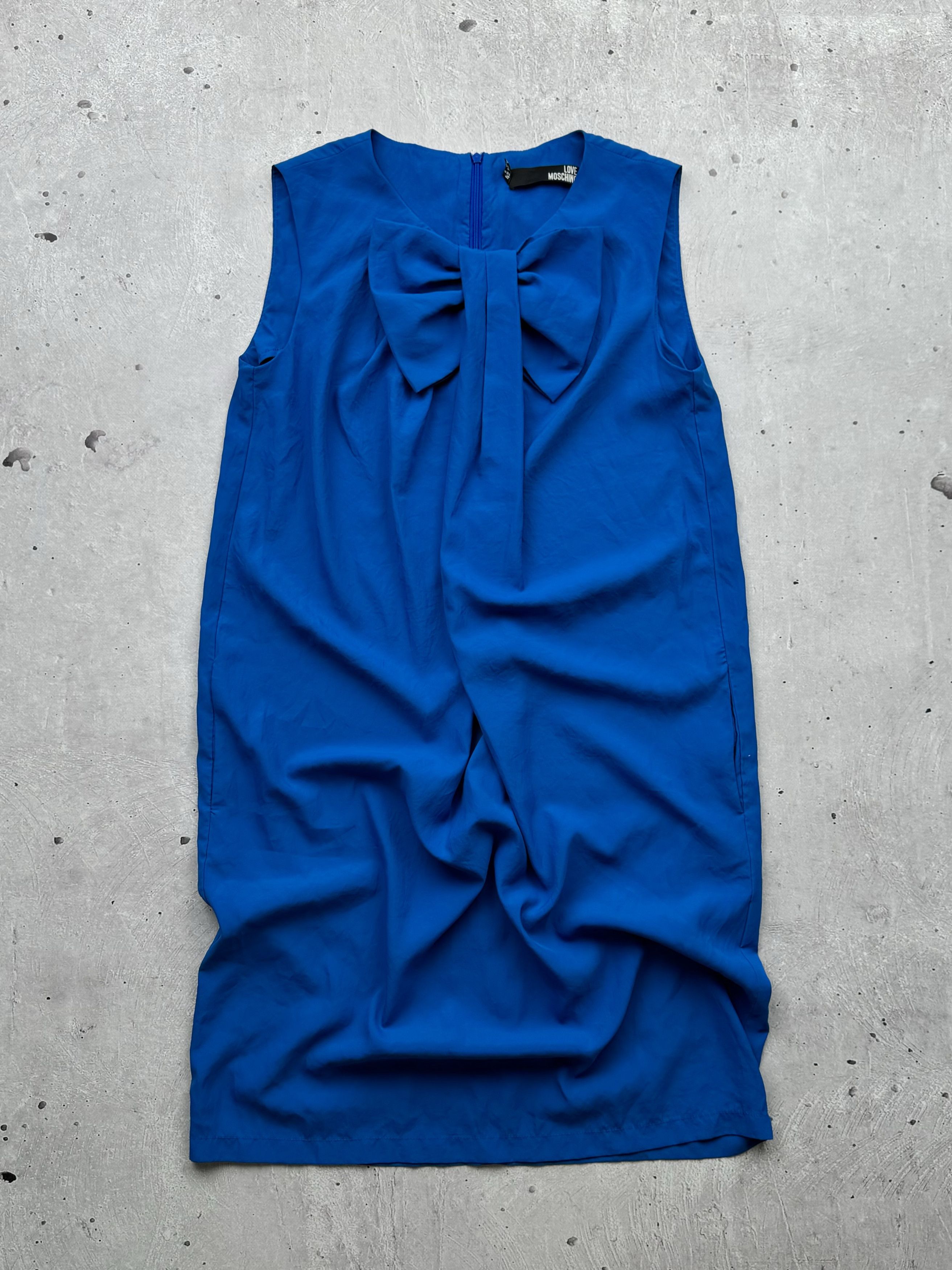 image of Love Moschino x Moschino Vintage Midi Dress in Blue, Women's (Size Large)