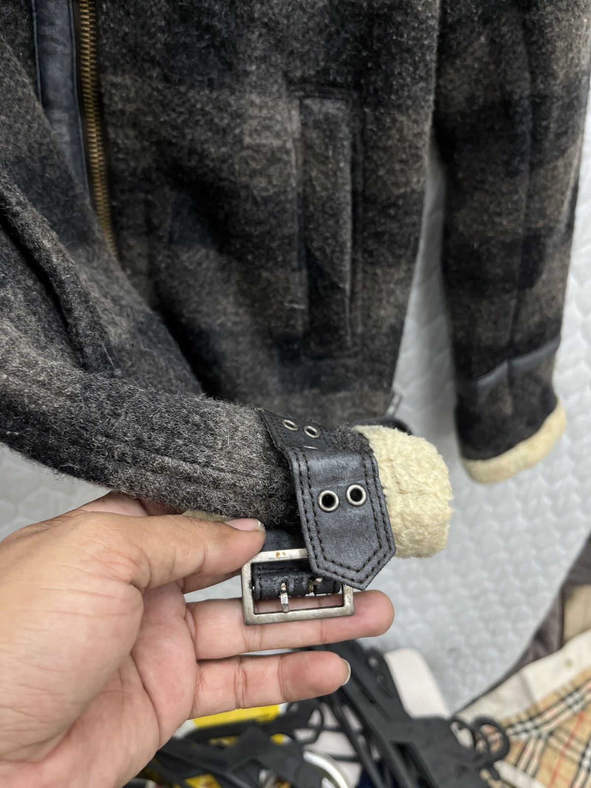 Diesel 🔥STEALS🔥 DIESEL SHEARLING JACKET Size M / US 6-8 / IT 42-44 - 17 Thumbnail