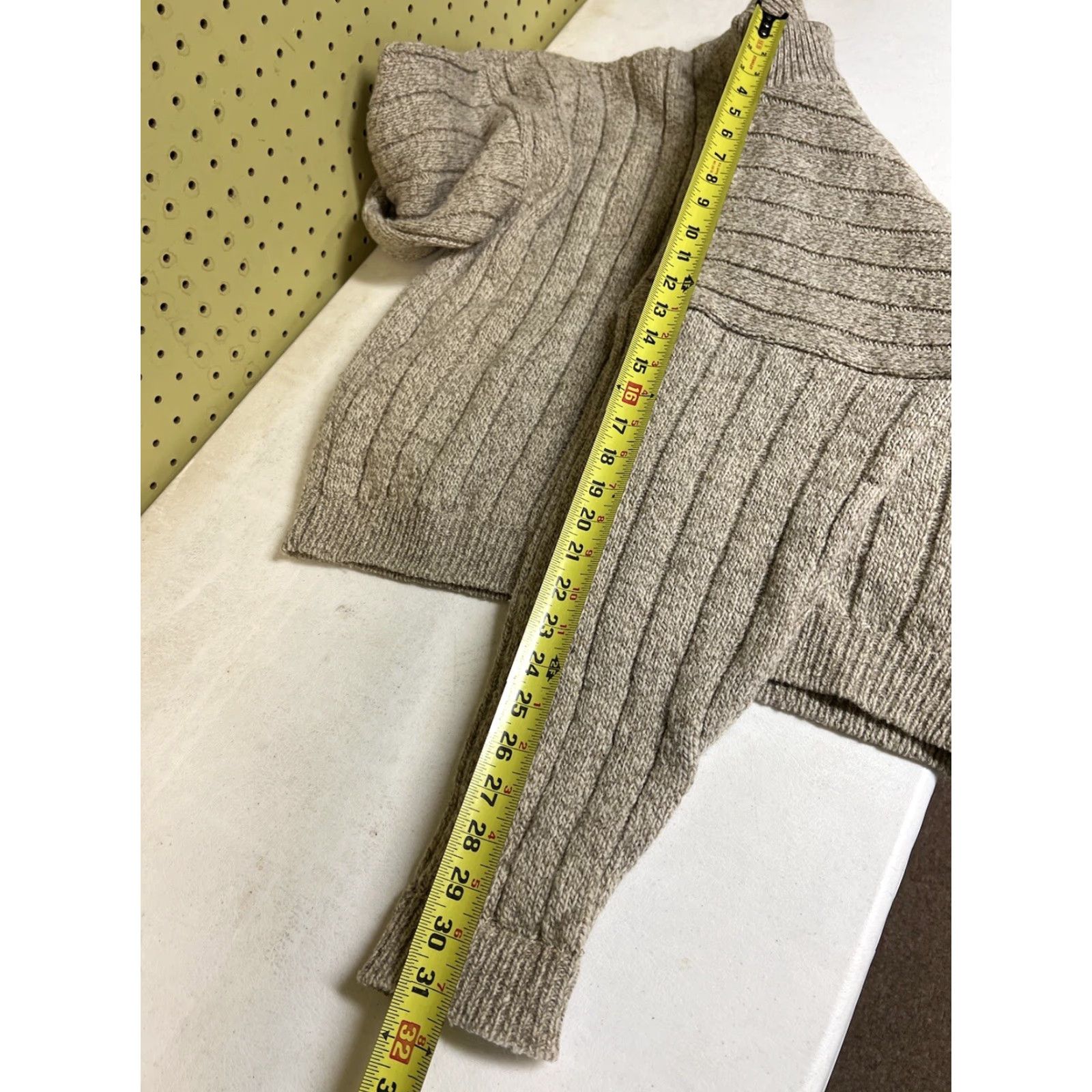 Express Harry & Davids Northwest Express Oatmeal Beige Full Zip Sweater Womens XL Beige Regular Women Size XL Sweatery? Size XL / US 12-14 / IT 48-50 - 5 Thumbnail