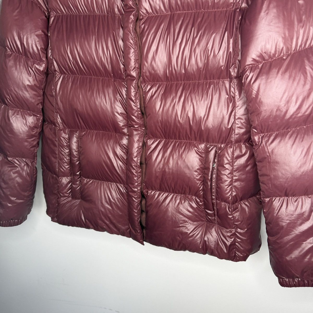 Prada Prada Milano Puffer Down Jacket Re-Nylon Archive Burgundy Size US M / EU 48-50 / 2 - 5 Thumbnail