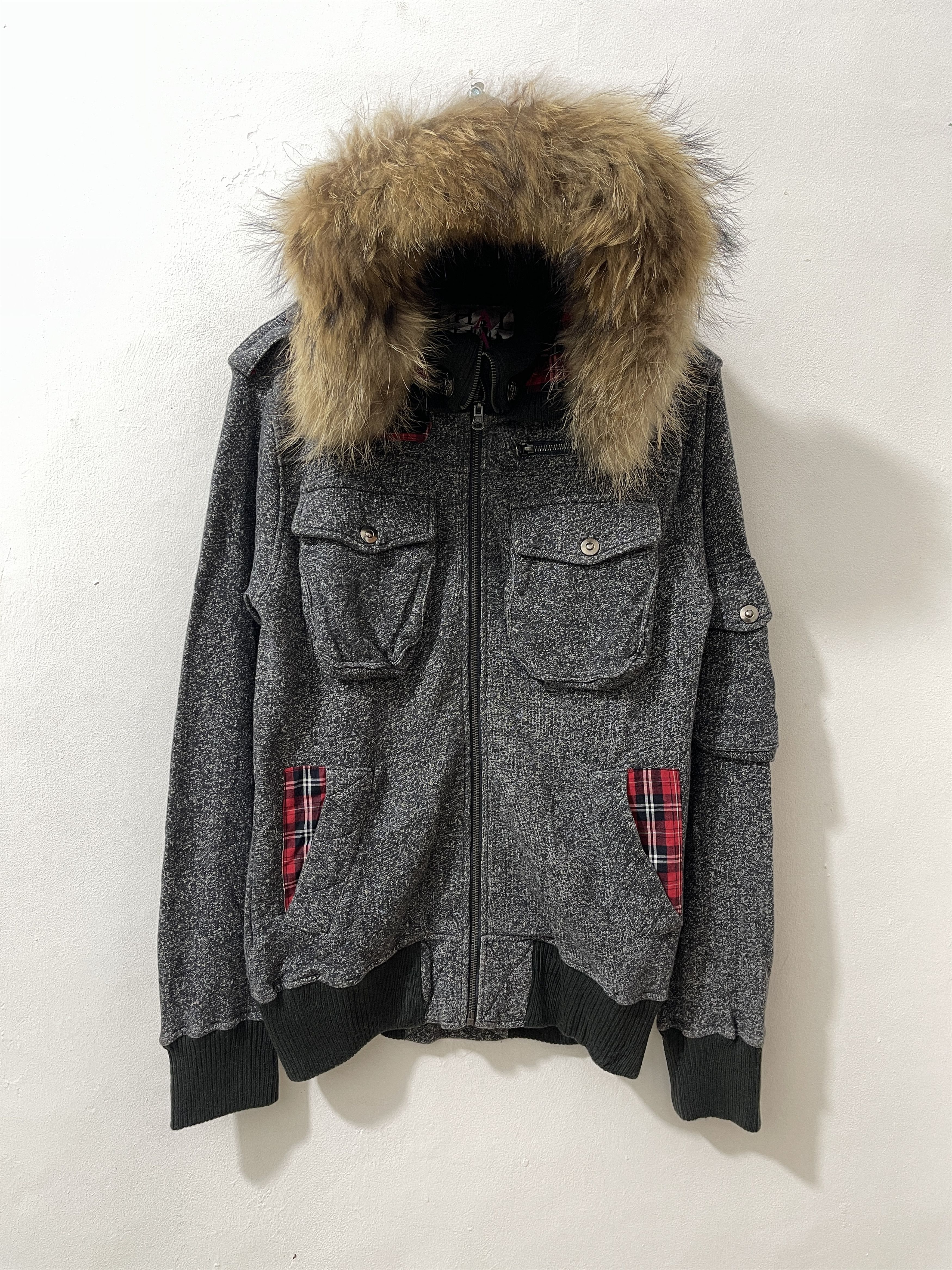 If Six Was Nine × Japanese Brand fur jacket spinash japan vkei