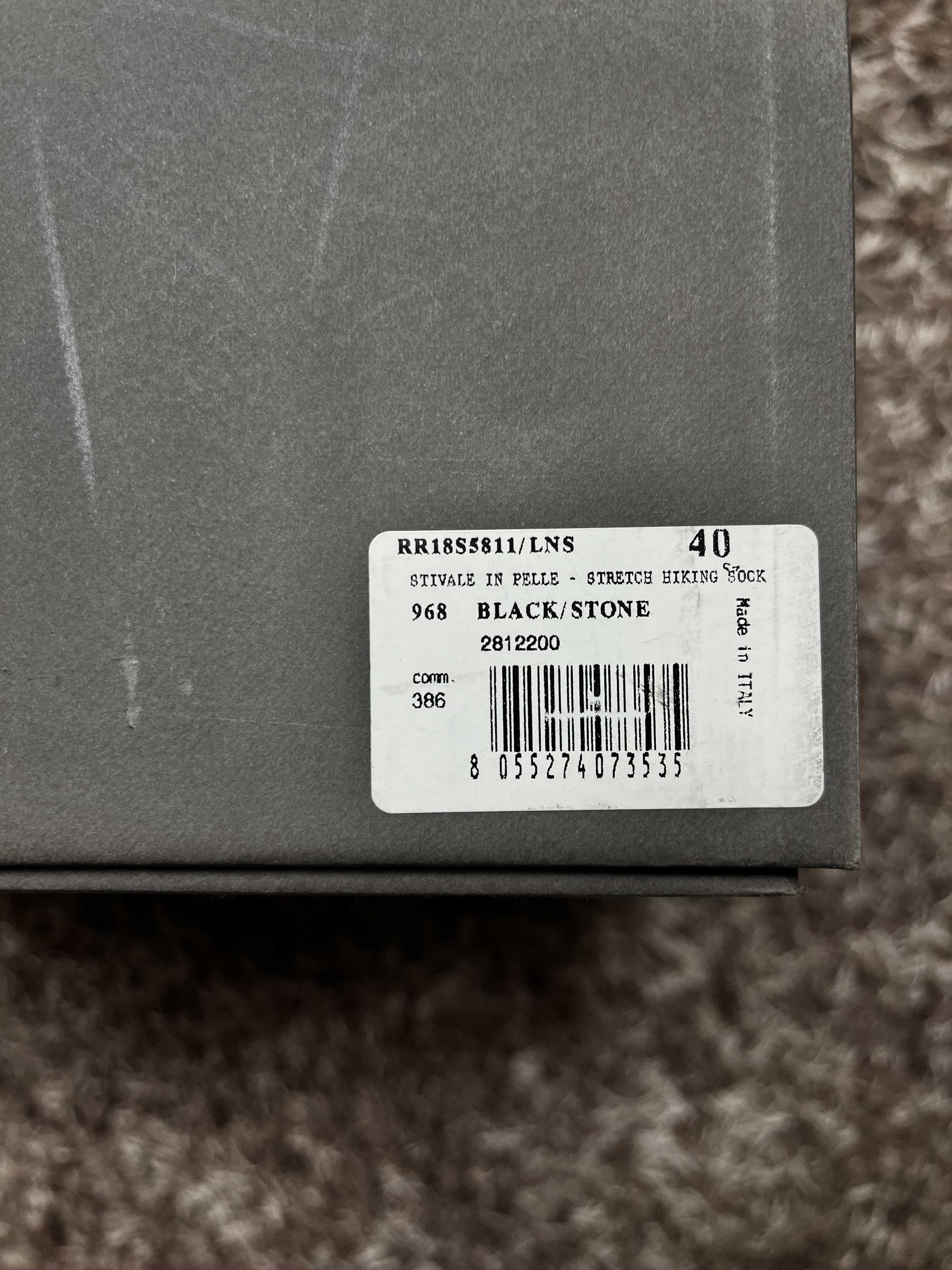 Rick Owens DIRT OFF-THE-RUNWAY HIKING SOCK BOOTS Size US 7 / EU 40 - 12 Thumbnail