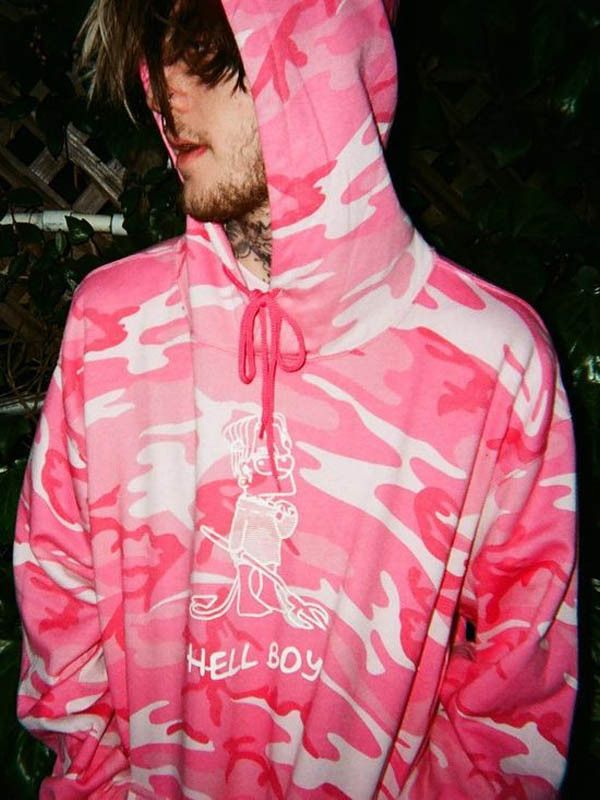 GOTHBOICLIQUE × Lil Peep × Superrradical Lil Peep Hoodie Size US L / EU 52-54 / 3 - 1 Thumbnail