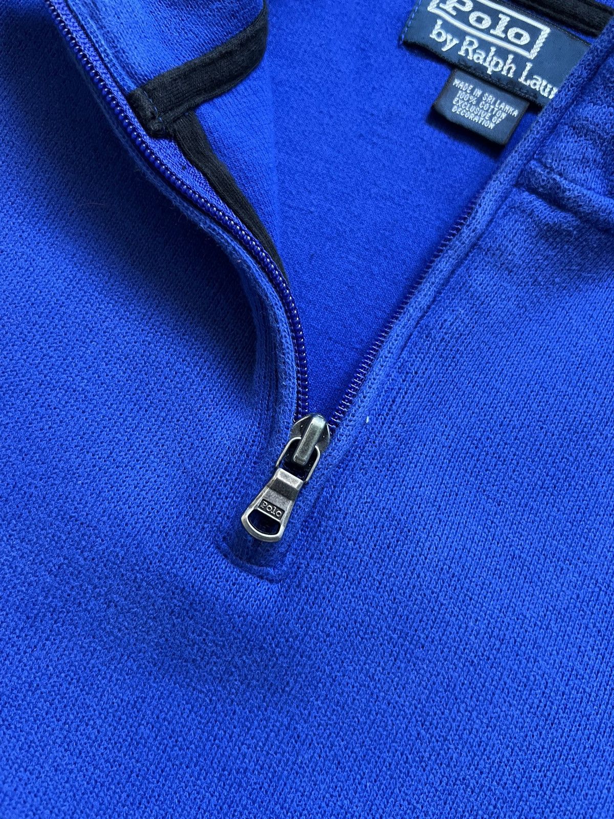 Polo Ralph Lauren Vintage Y2K polo Ralph Lauren Ski Pony 1/4 Zip Sweatshirt Size US XXL / EU 58 / 5 - 8 Thumbnail