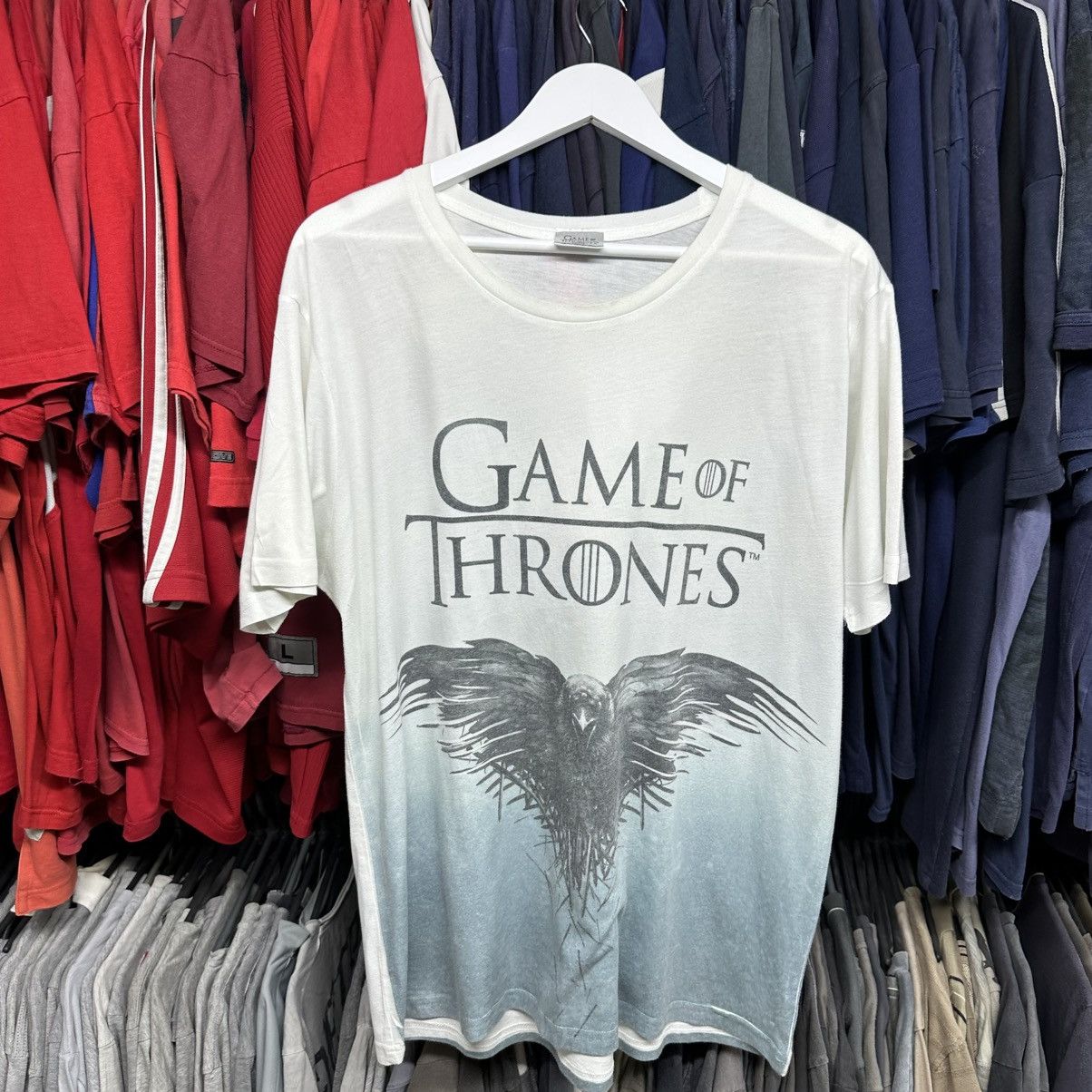 The Game VTG Adult Game Of The Thrones T-shirts Big Logo Movie 00s Size US XL / EU 56 / 4 - 1 Thumbnail
