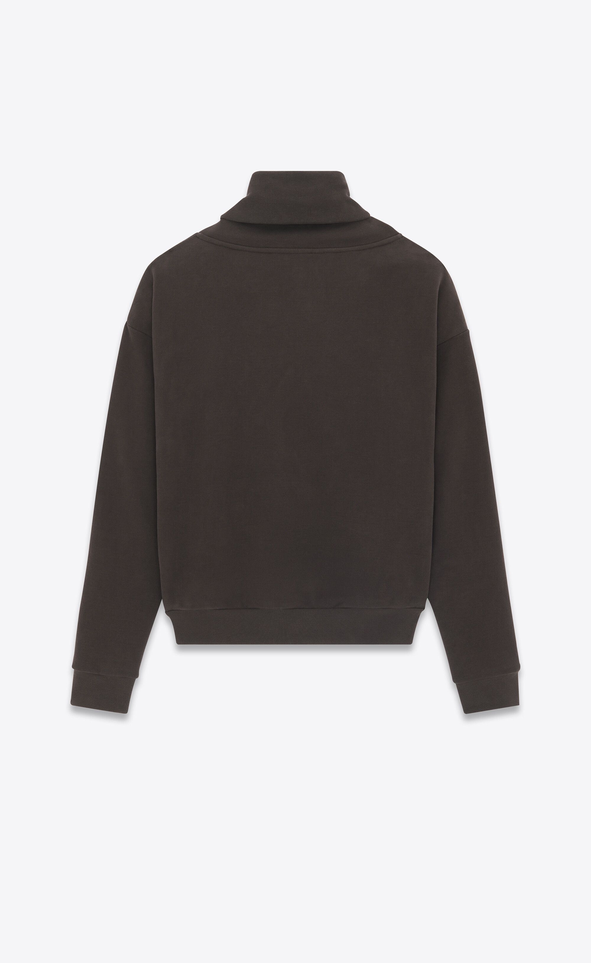 Saint Laurent Paris o1bcso1str1124 Shawl Neck Sweatshirt in Black Size US L / EU 52-54 / 3 - 2 Thumbnail