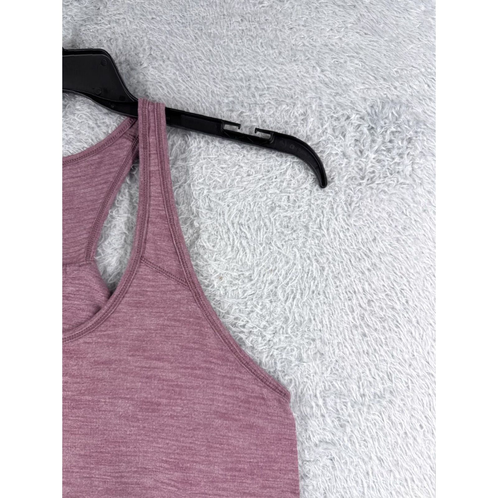 Lululemon Lululemon Shirt Women 8 Pink Mauve Essential Tank Luon Fabric Yoga W1NI7S Size M / US 6-8 / IT 42-44 - 2 Thumbnail