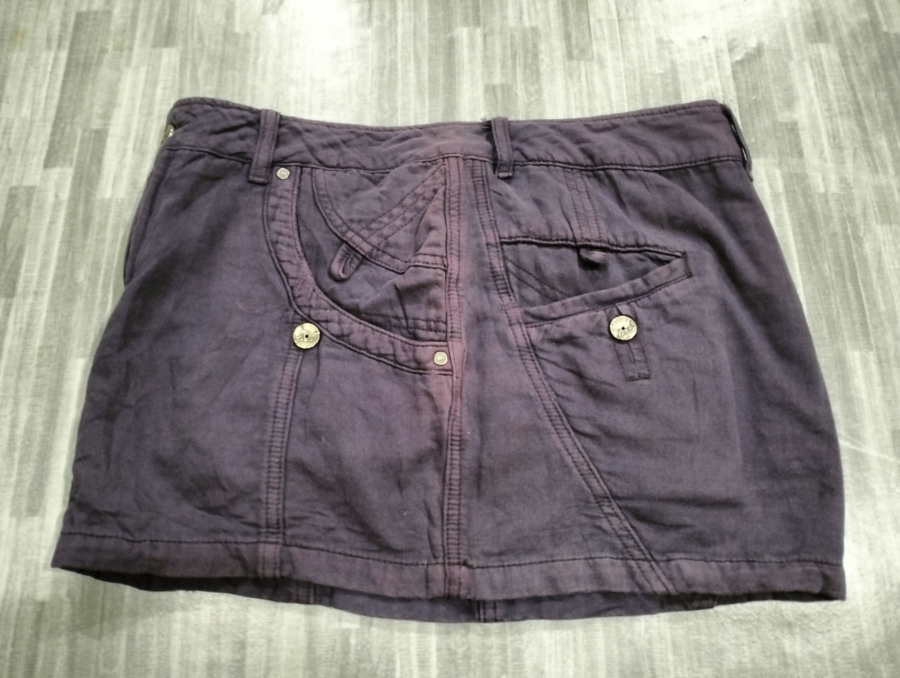 Diesel Diesel Mini Skirt Sunfaded Design Size 32" / US 10 / IT 46 - 8 Thumbnail