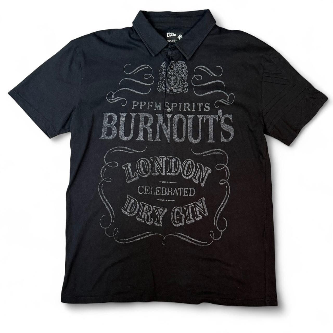 PPFM PPFM 'Spirits Burnout's London Dry Gin' Polo Size US M / EU 48-50 / 2 - 1 Thumbnail