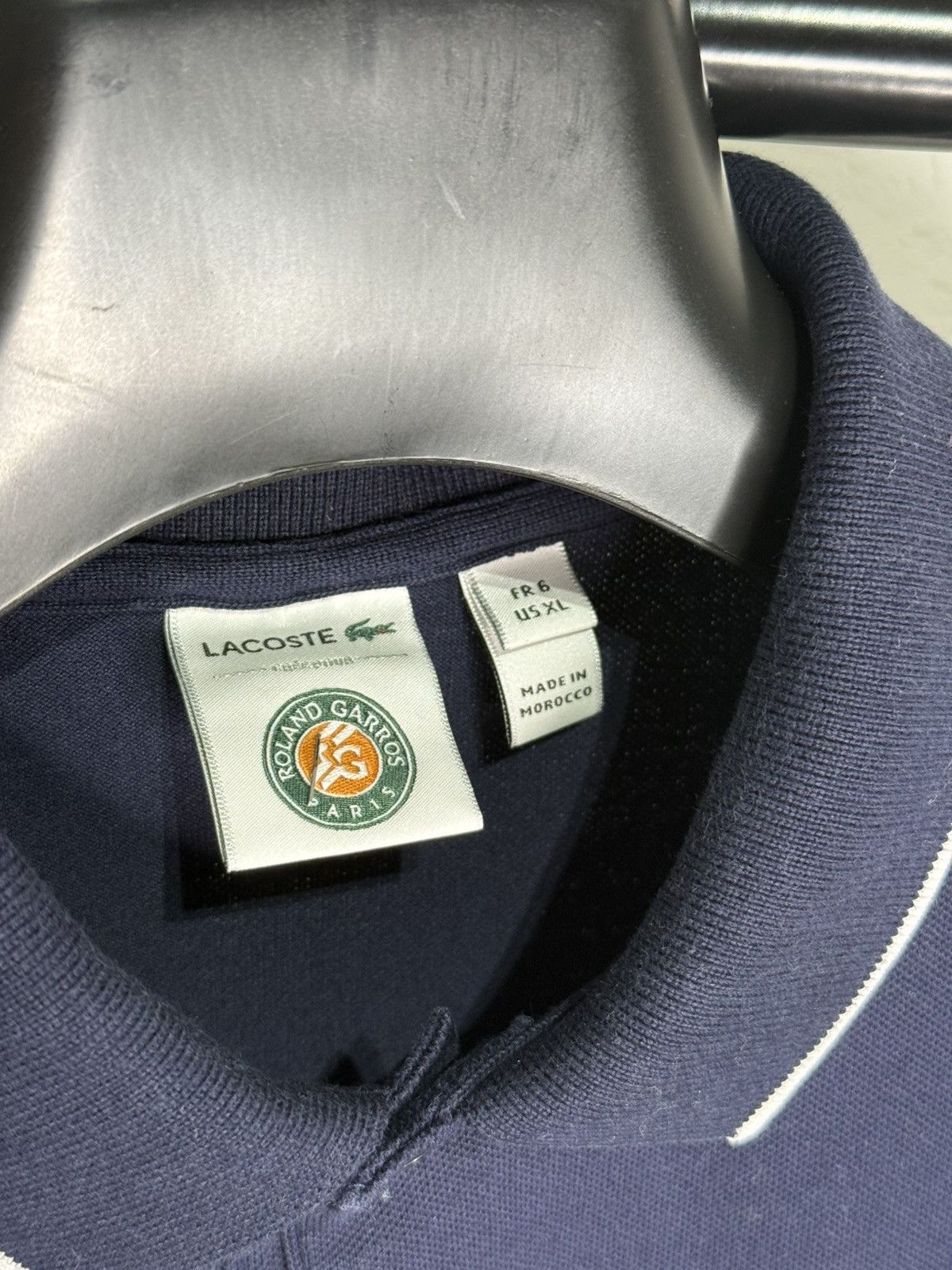 Lacoste Lacoste Roland Garros Polo Shirt Size US XL / EU 56 / 4 - 3 Thumbnail