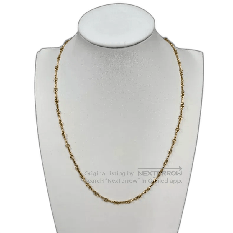Chrome Hearts 22k Bamboo Necklace by Chrome Hearts. Size ONE SIZE - 1 Thumbnail