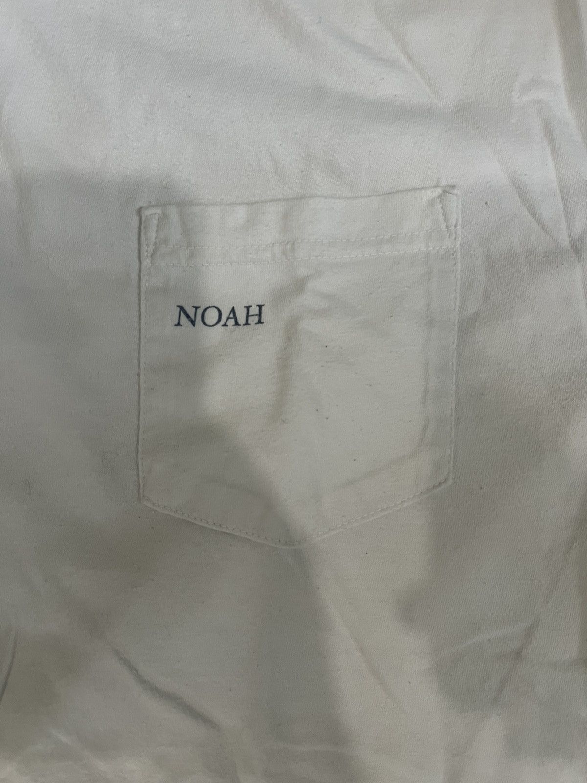 Noah Noah NYC White Fishing Lure Pocket T-Shirt Noah NYC Sz L Size US L / EU 52-54 / 3 - 3 Thumbnail