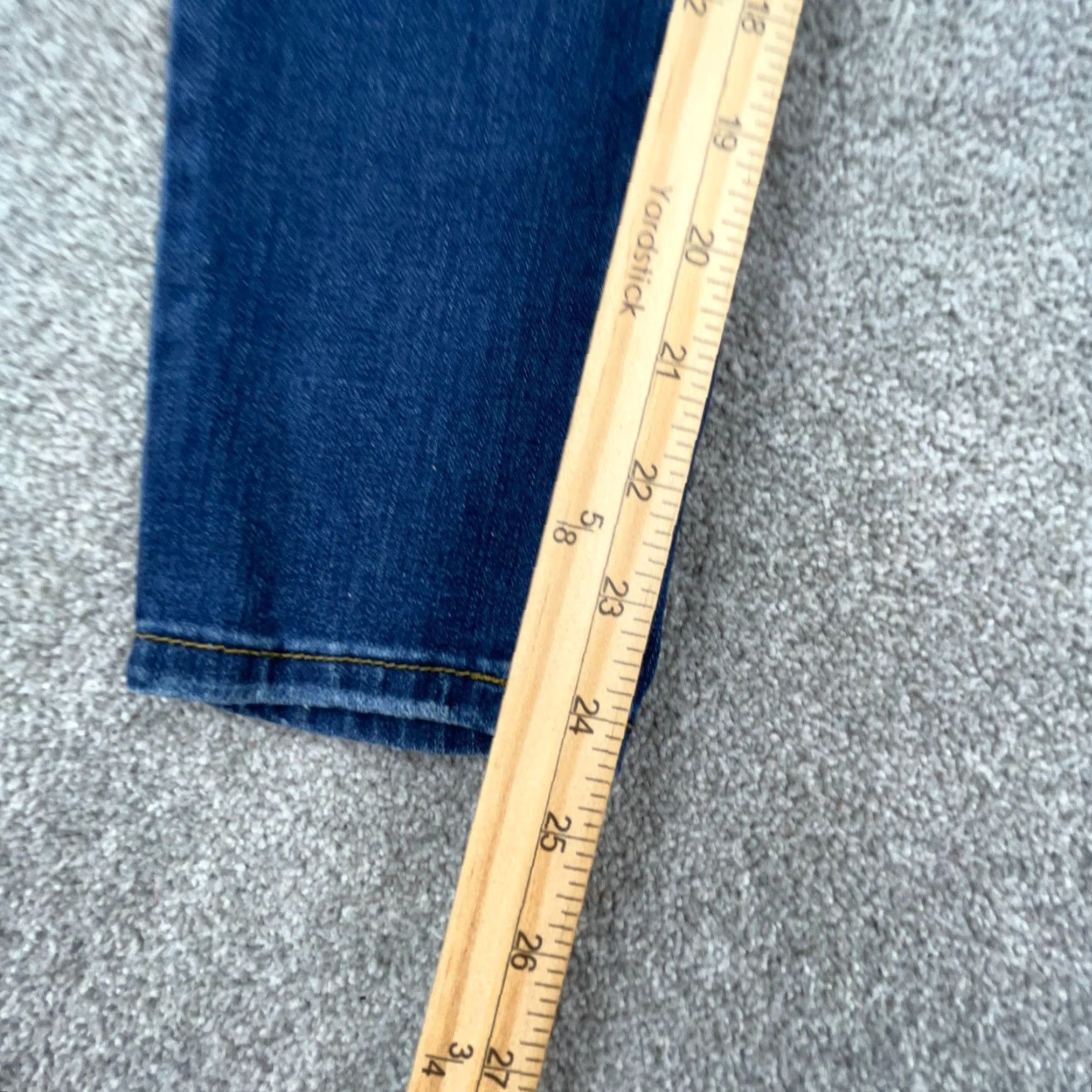 Vintage Judy Blue Jeans Women 27 Straight Leg Relaxed Fit Dark Wash Stretch Ladies A57 Size 27" / US 4 / IT 40 - 7 Thumbnail