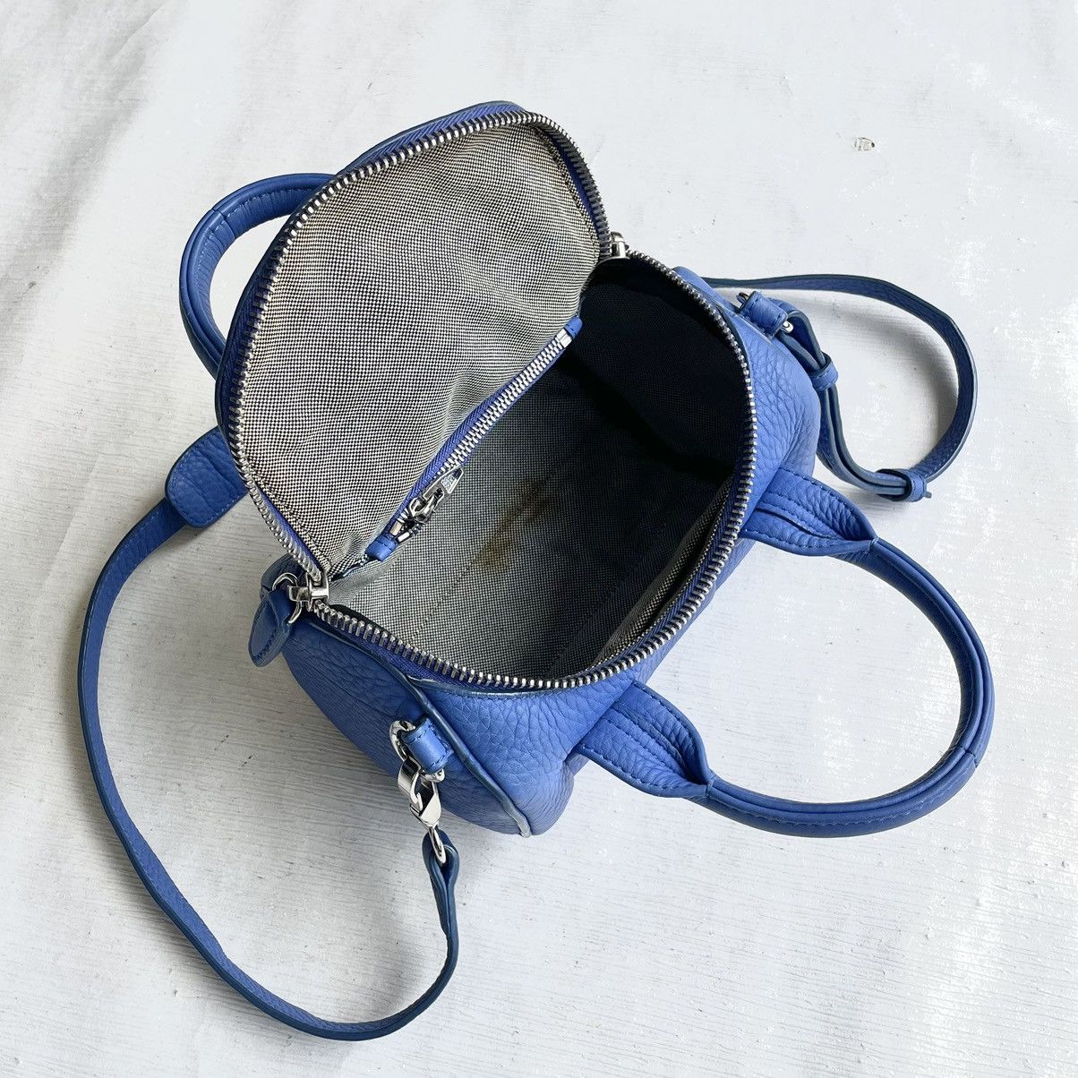 Alexander Wang Alexander Wang Blue Calf Leather Rockie Bag Size ONE SIZE - 13 Thumbnail