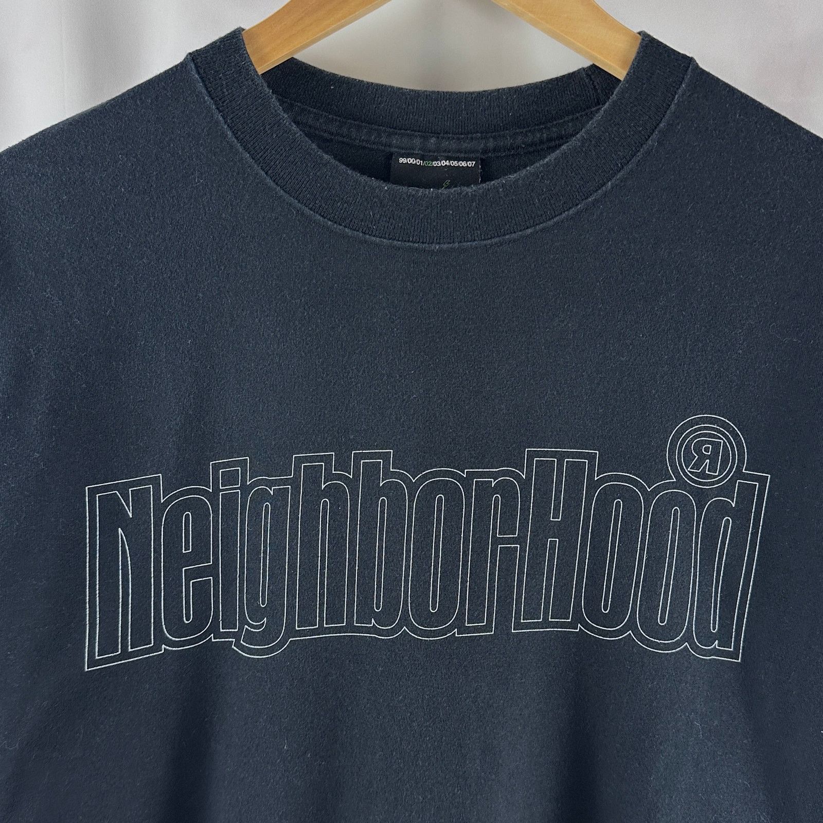Neighborhood Archive 2002 Black Text Tee Size US S / EU 44-46 / 1 - 2 Thumbnail