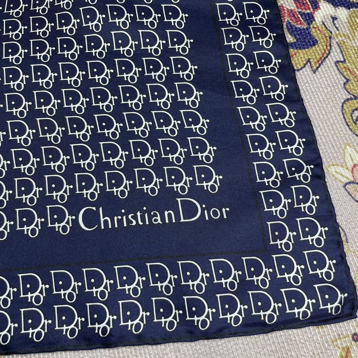 Christian Dior Monsieur Christian Dior Monogram Silk Scarf Size ONE SIZE - 12 Thumbnail