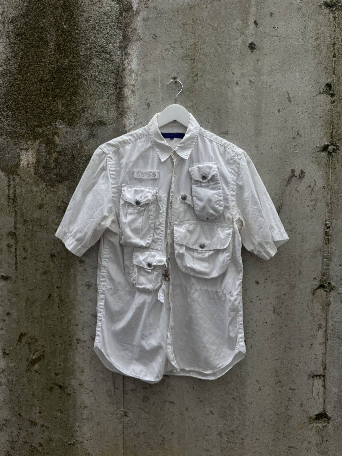 Junya Watanabe SS2005 Junya Watanabe Cotton Fisherman Cargo Shirt Size US L / EU 52-54 / 3 - 1 Thumbnail