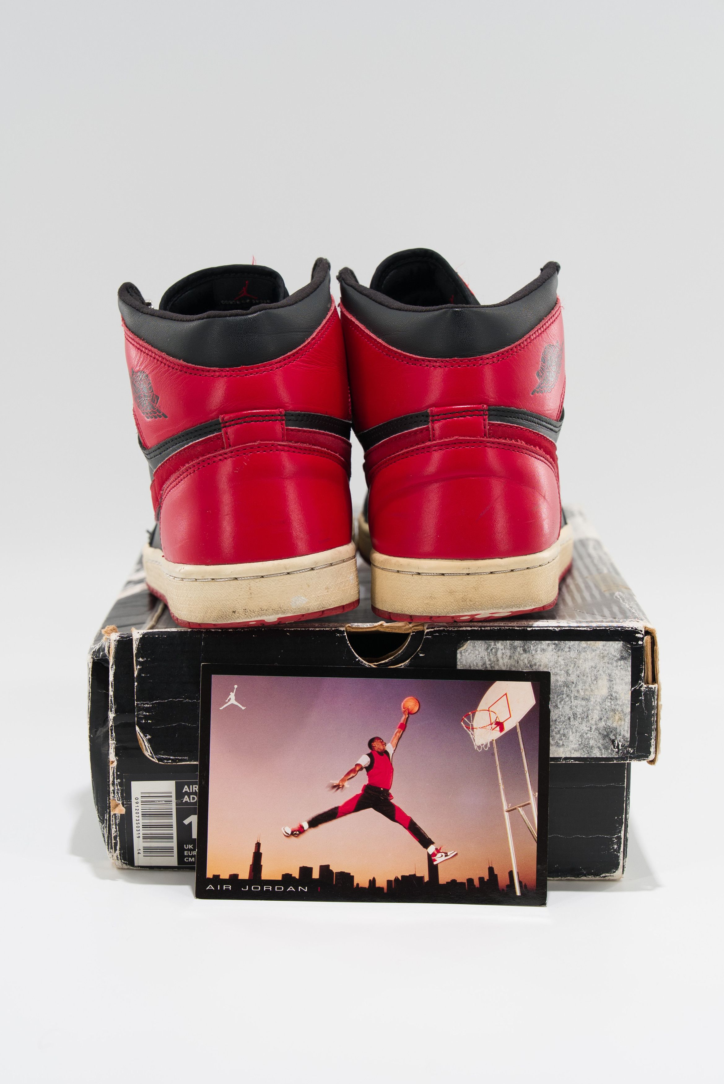 Jordan Brand Jordan 1 Retro Bred (2001) Size US 10.5 / EU 43-44 - 14 Thumbnail