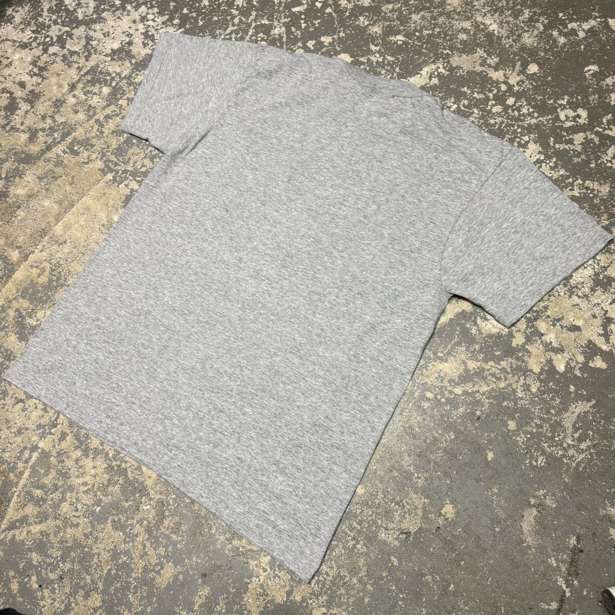 Unsound Rags Vintage Fruit Of The Loom Grey Pocket Tee Blank Tshirt Size US XL / EU 56 / 4 - 9 Thumbnail