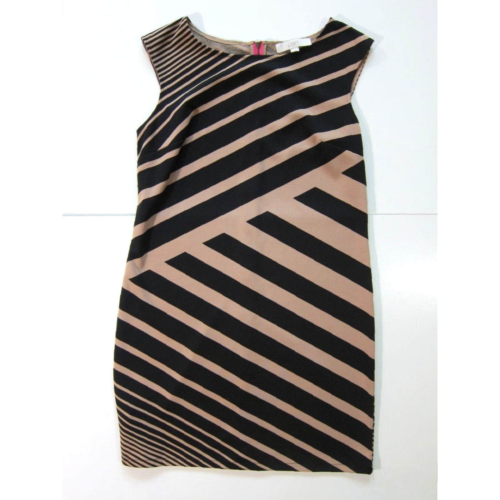 ann taylor loft dresses Charcoal Pleated Blouson Dress Ann Taylor - The Loft