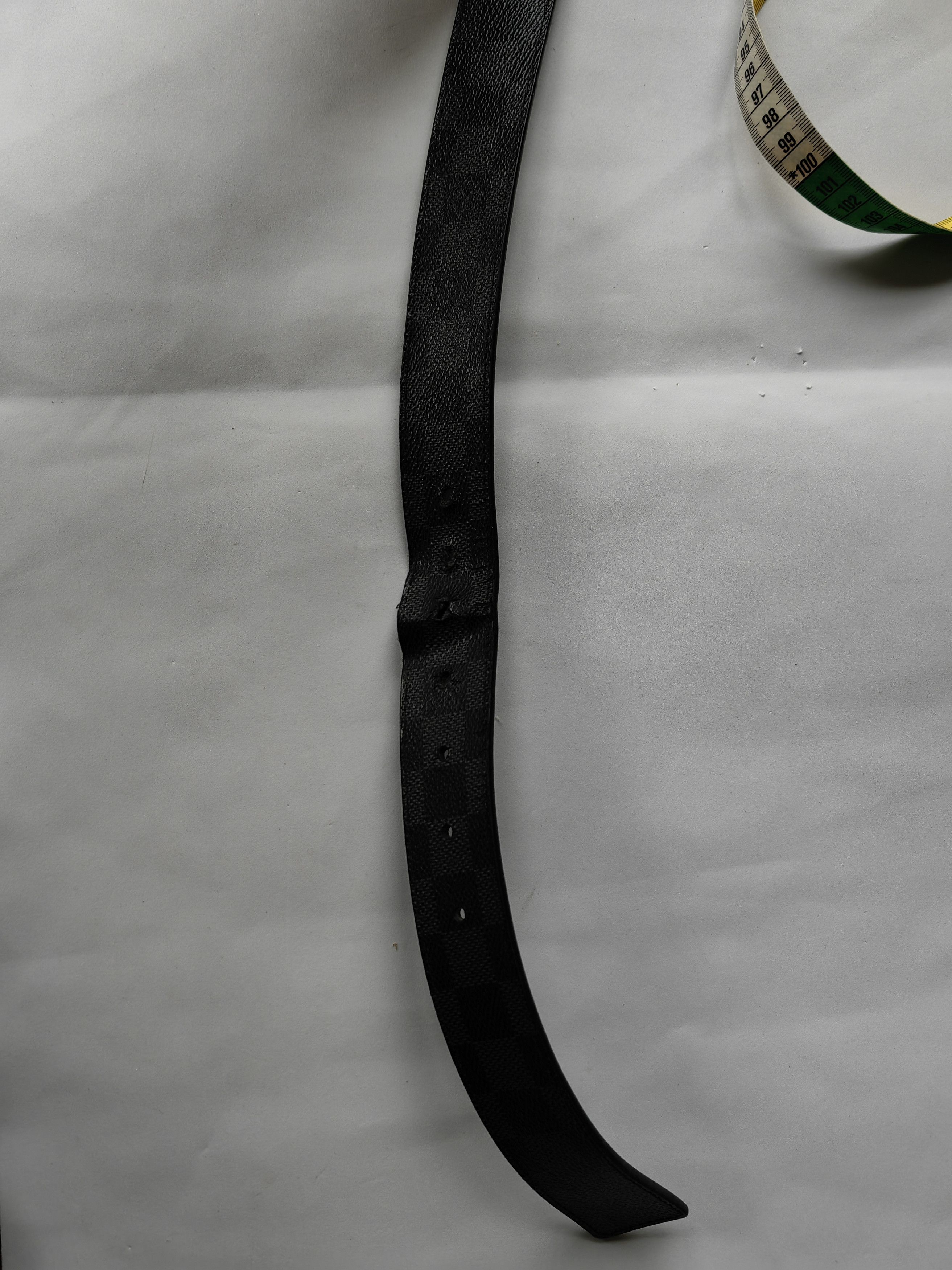 Louis Vuitton Louis Vuitton Inventeur Belt Damier Graphite Black size 110 Size 44 - 7 Thumbnail