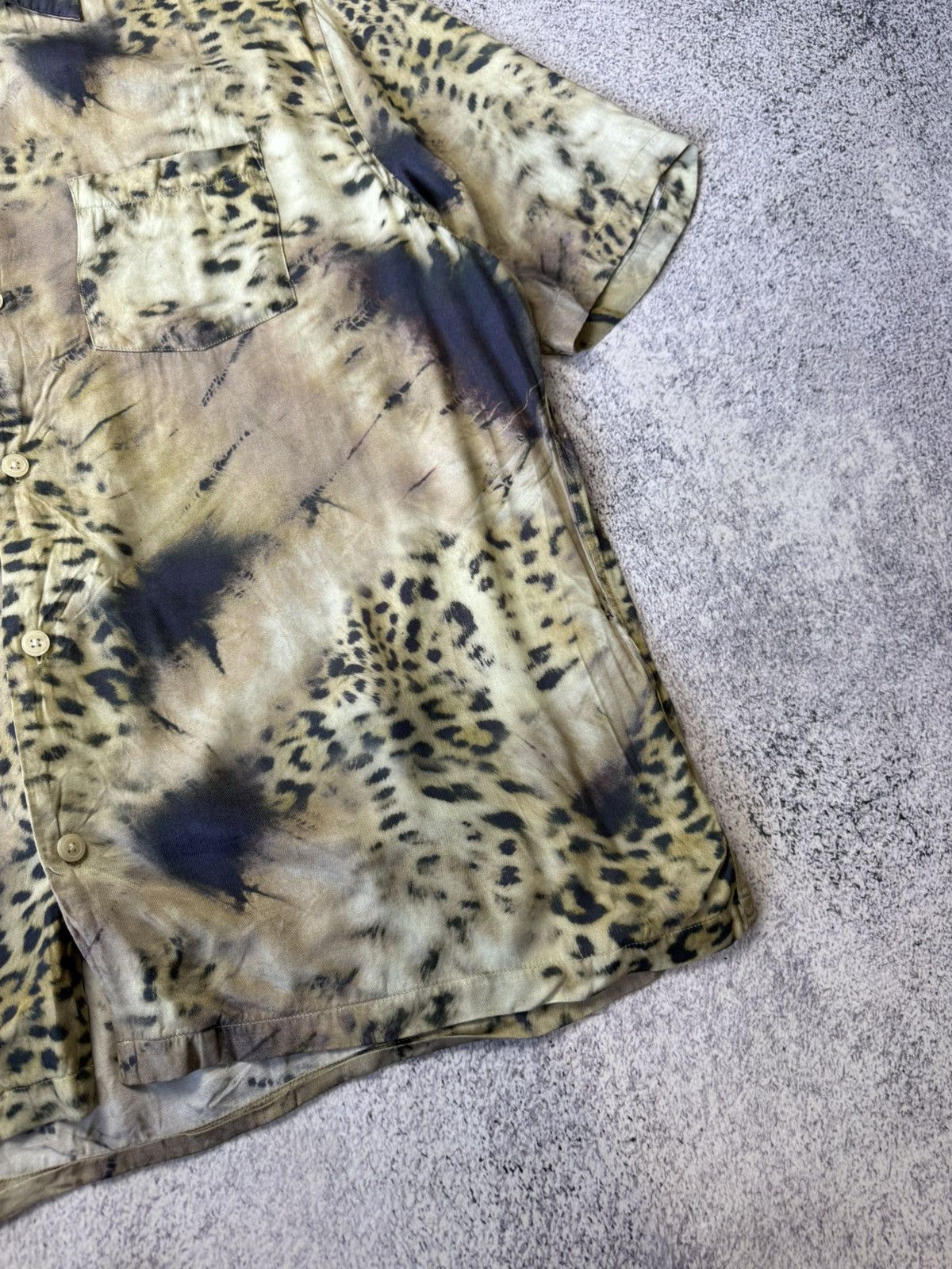 Allsaints Designer Allsaints AWA Leopard Hawaii crazy oversize shirt Size US L / EU 52-54 / 3 - 16 Thumbnail
