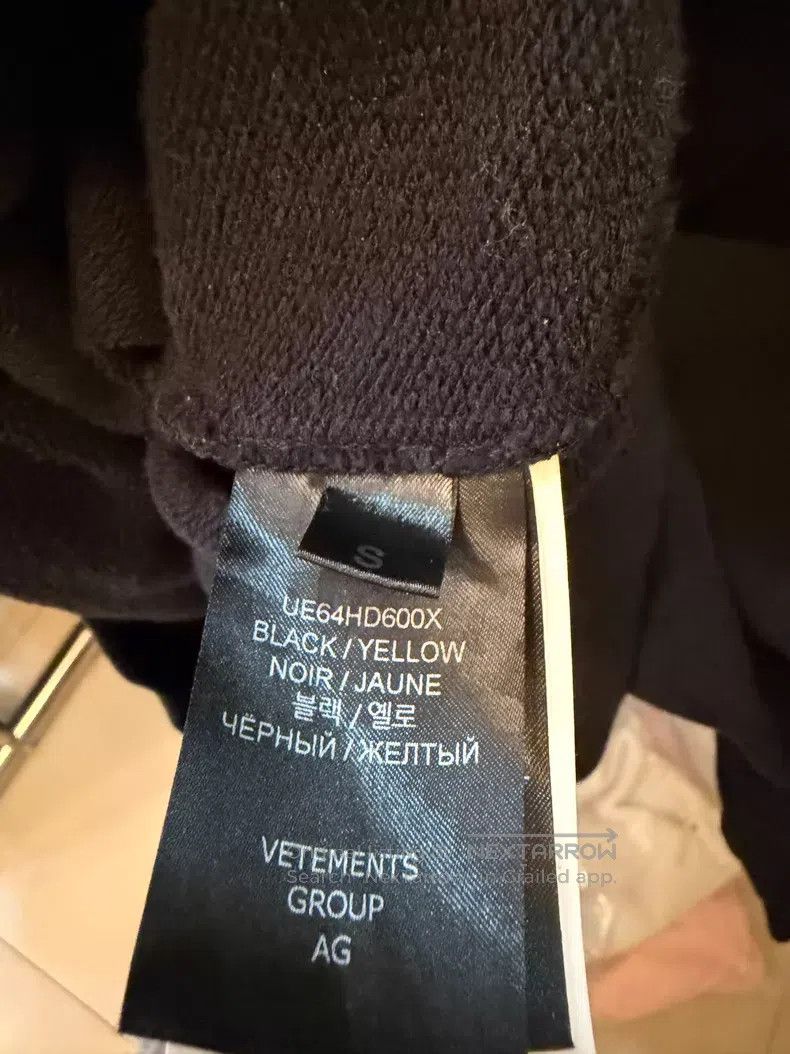 Vetements Vetements Black Knit Top Size US S / EU 44-46 / 1 - 4 Thumbnail