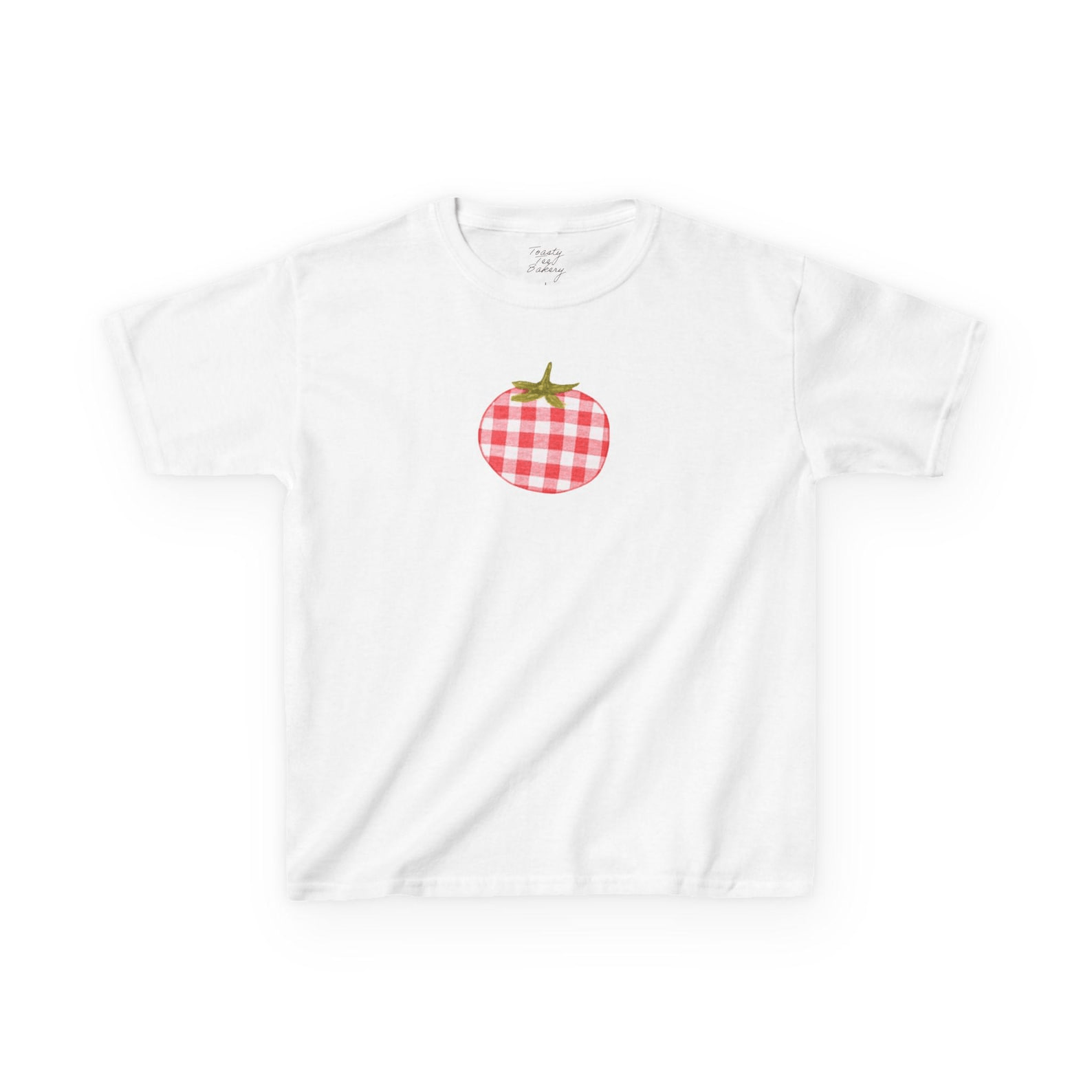 Other Tomato Graphic Baby Tee – Cute Fruit Y2K Crop Top Size M / US 6-8 / IT 42-44 - 3 Thumbnail