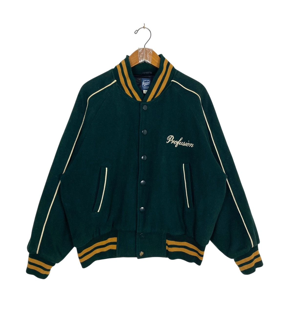 Vintage Rare‼️ Vintage Profusion Sport Wool Varsity Big Logo Size US L / EU 52-54 / 3 - 3 Thumbnail