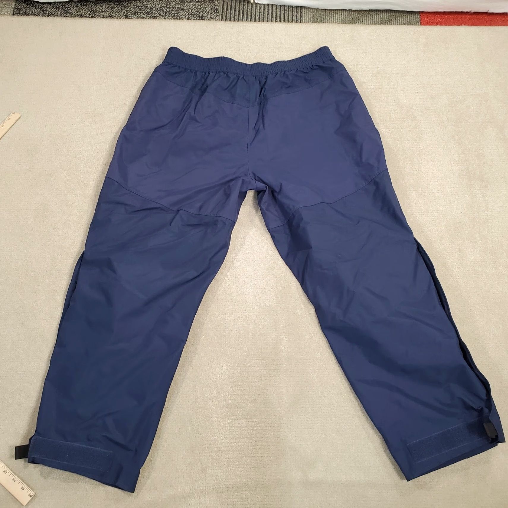 Vintage Cabela's Pants Mens 2XL Blue Windbreaker Outdoor Hunting Fishing Nylon Regular Straight Inseam 30 Ankle Zip Lightweight Gore Tex Size US 39 - 7 Thumbnail