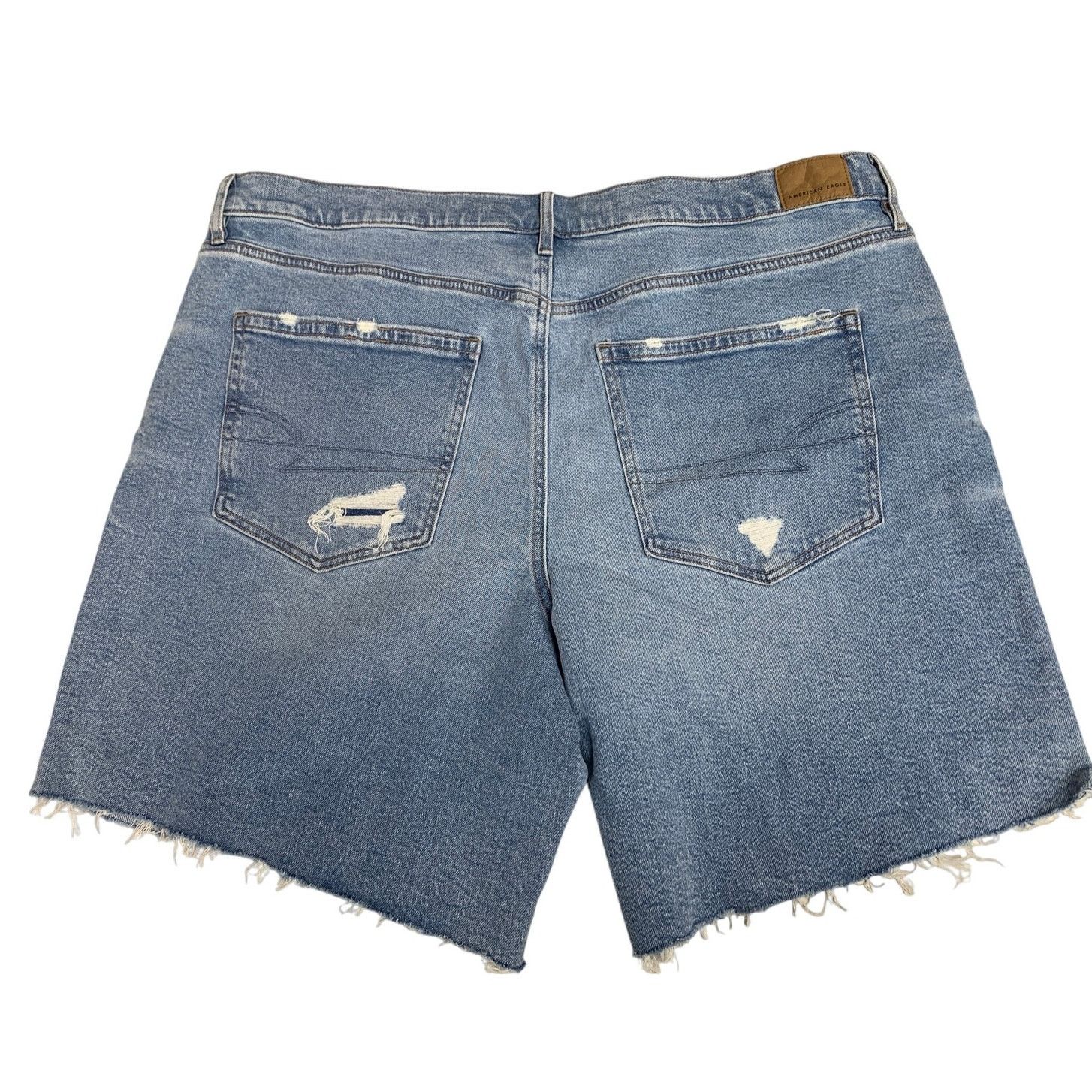 American Eagle Outfitters New American Eagle Womens Size 18 Bermuda Denim Jean Shorts Size 40" / US 18 - 2 Thumbnail